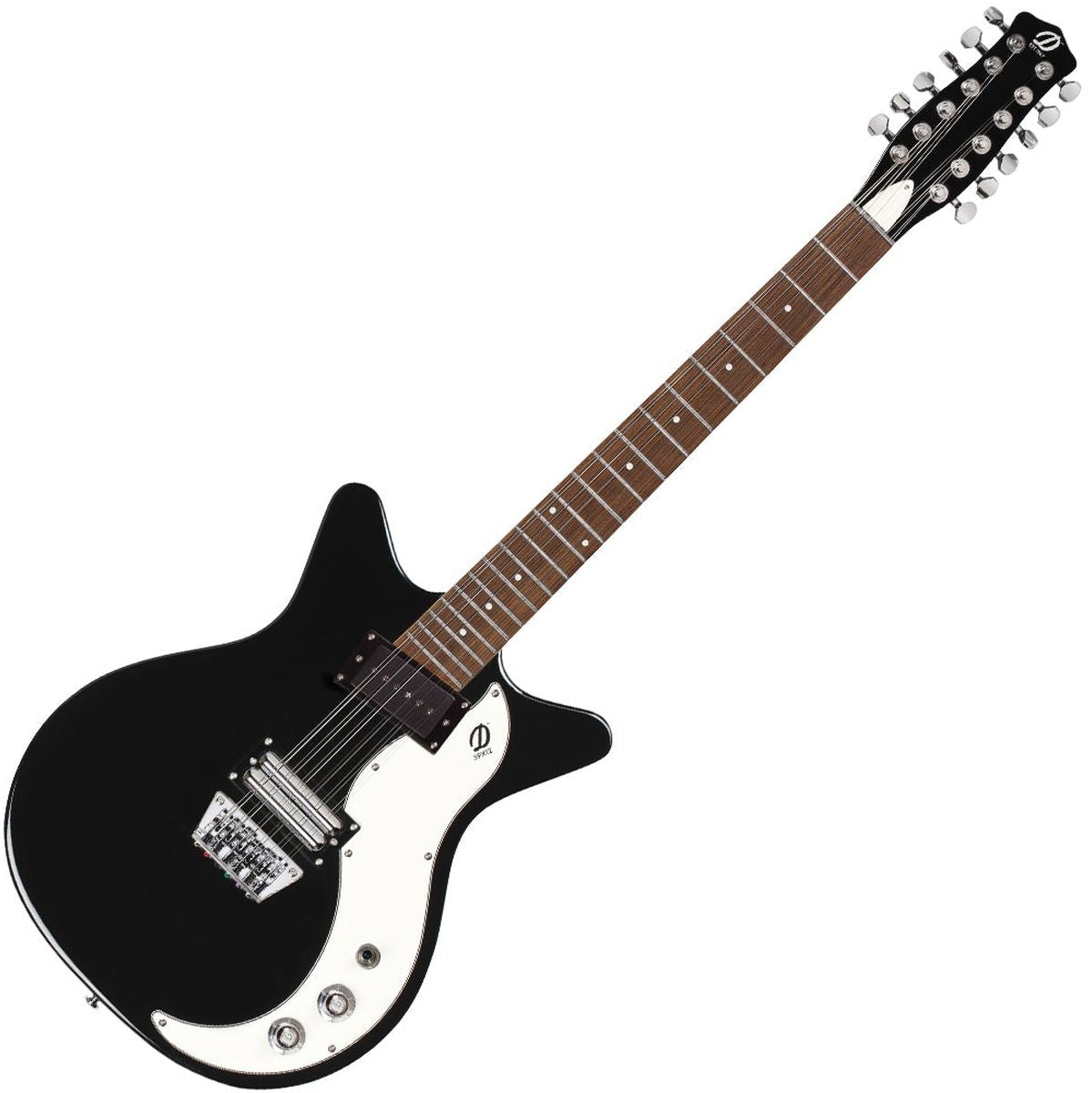 Danelectro DC59X 12 String - Gloss Black Elektrische gitaar
