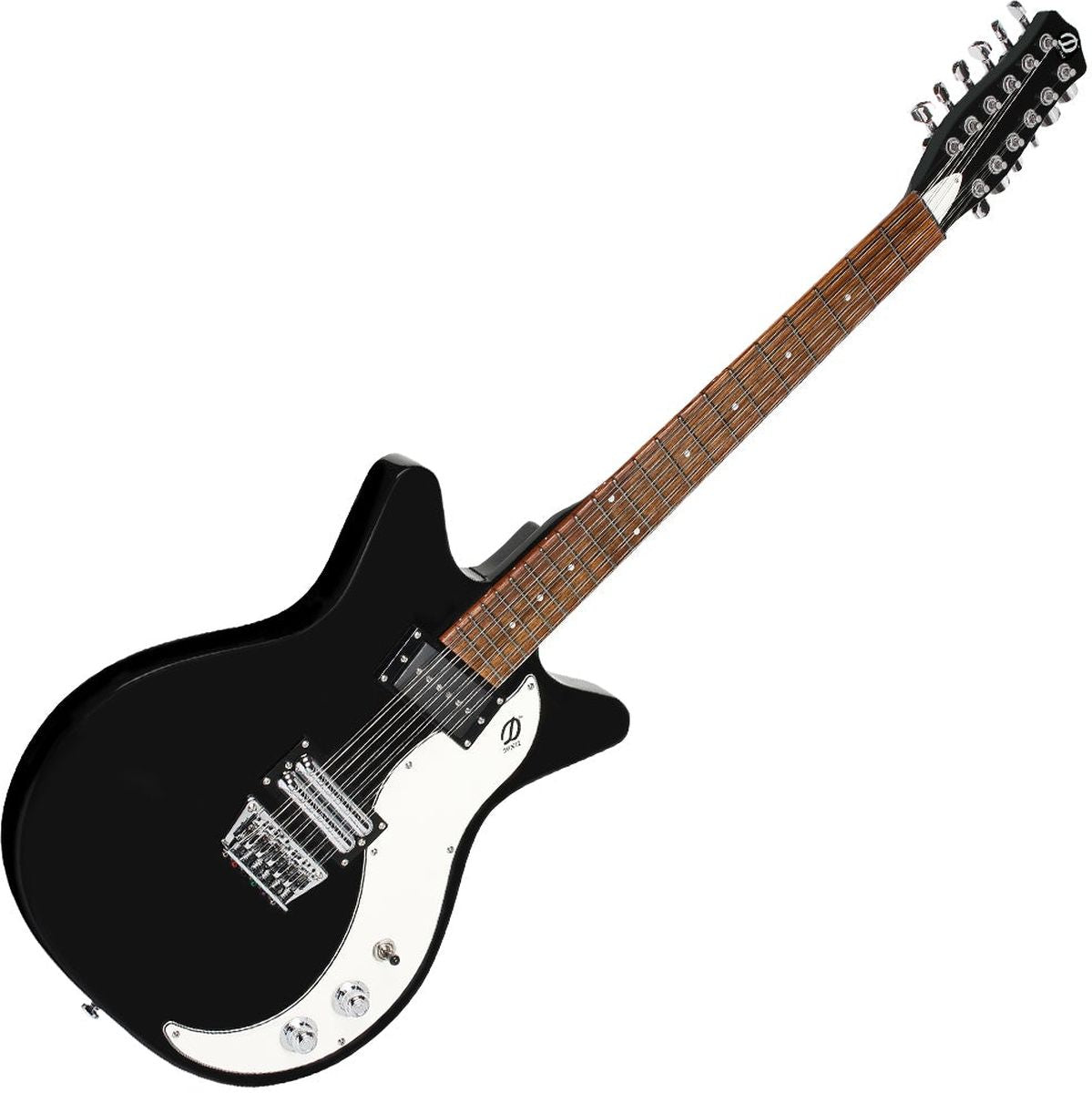 Danelectro DC59X 12 String - Gloss Black Elektrische gitaar