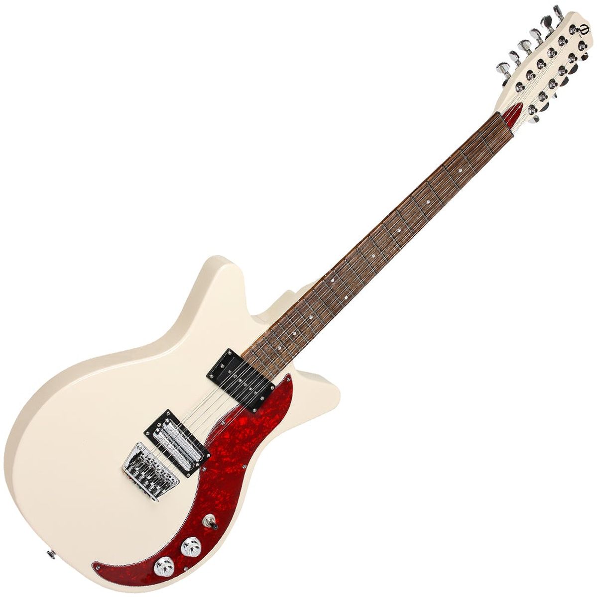 Danelectro DC59X 12 String - Vintage Cream Elektrische gitaar