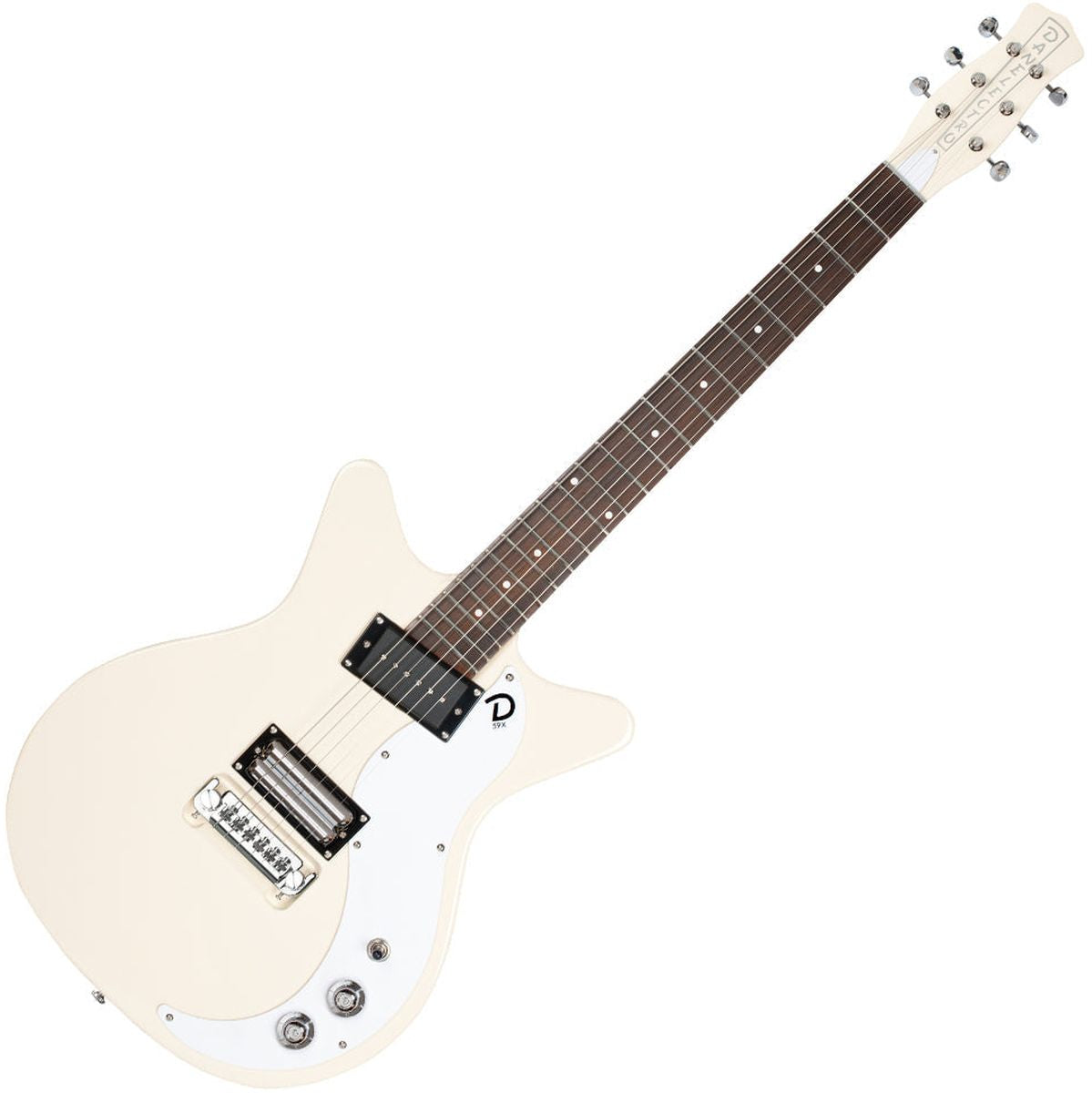 Danelectro 59X Guitar - Cream Elektrische gitaar