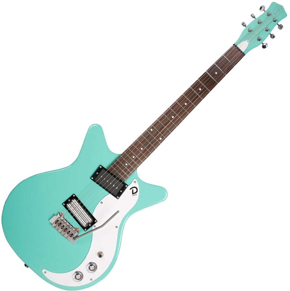 Danelectro 59XT w/ Tremolo - Aqua Elektrische gitaar