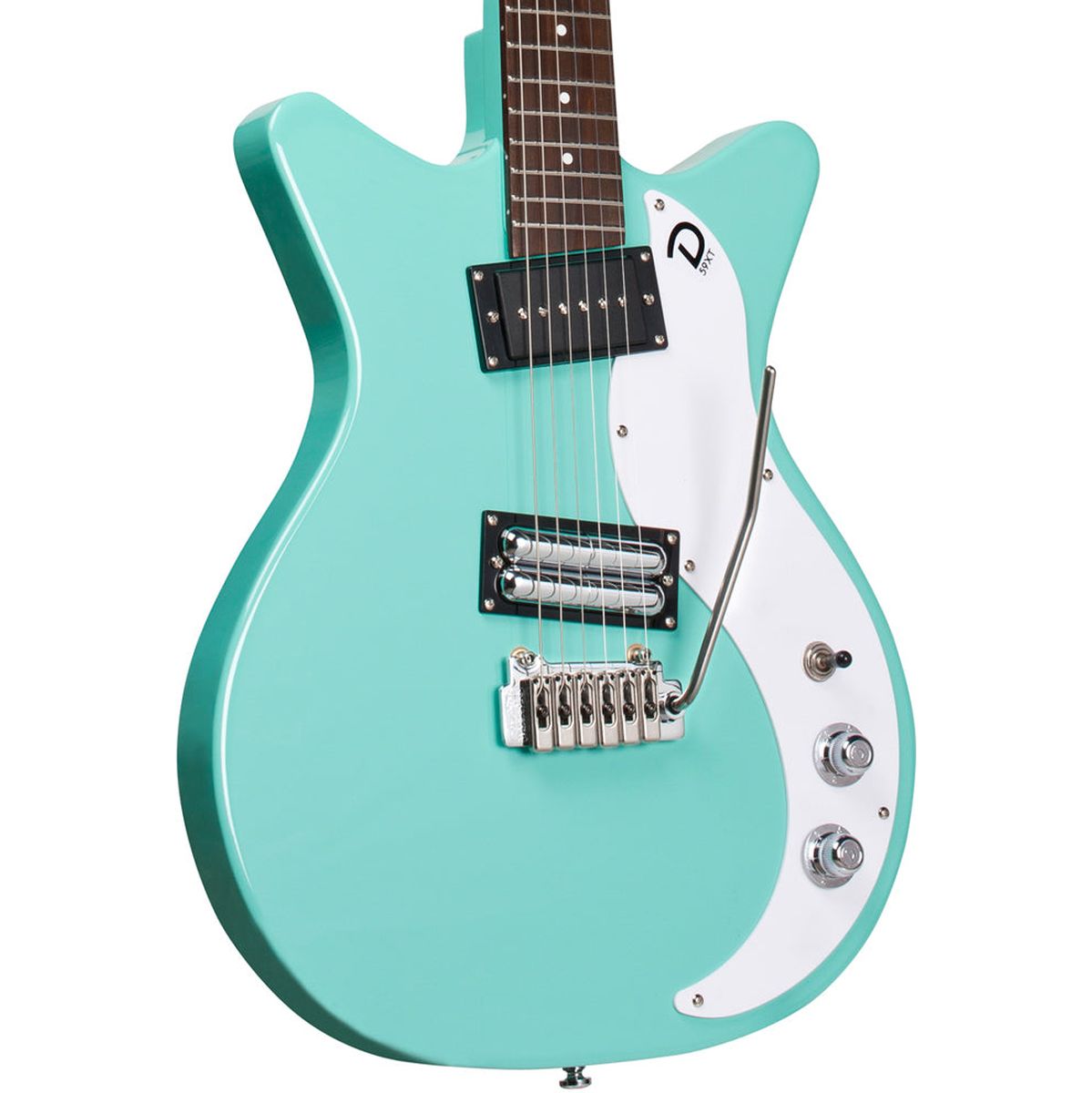 Danelectro 59XT w/ Tremolo - Aqua Elektrische gitaar