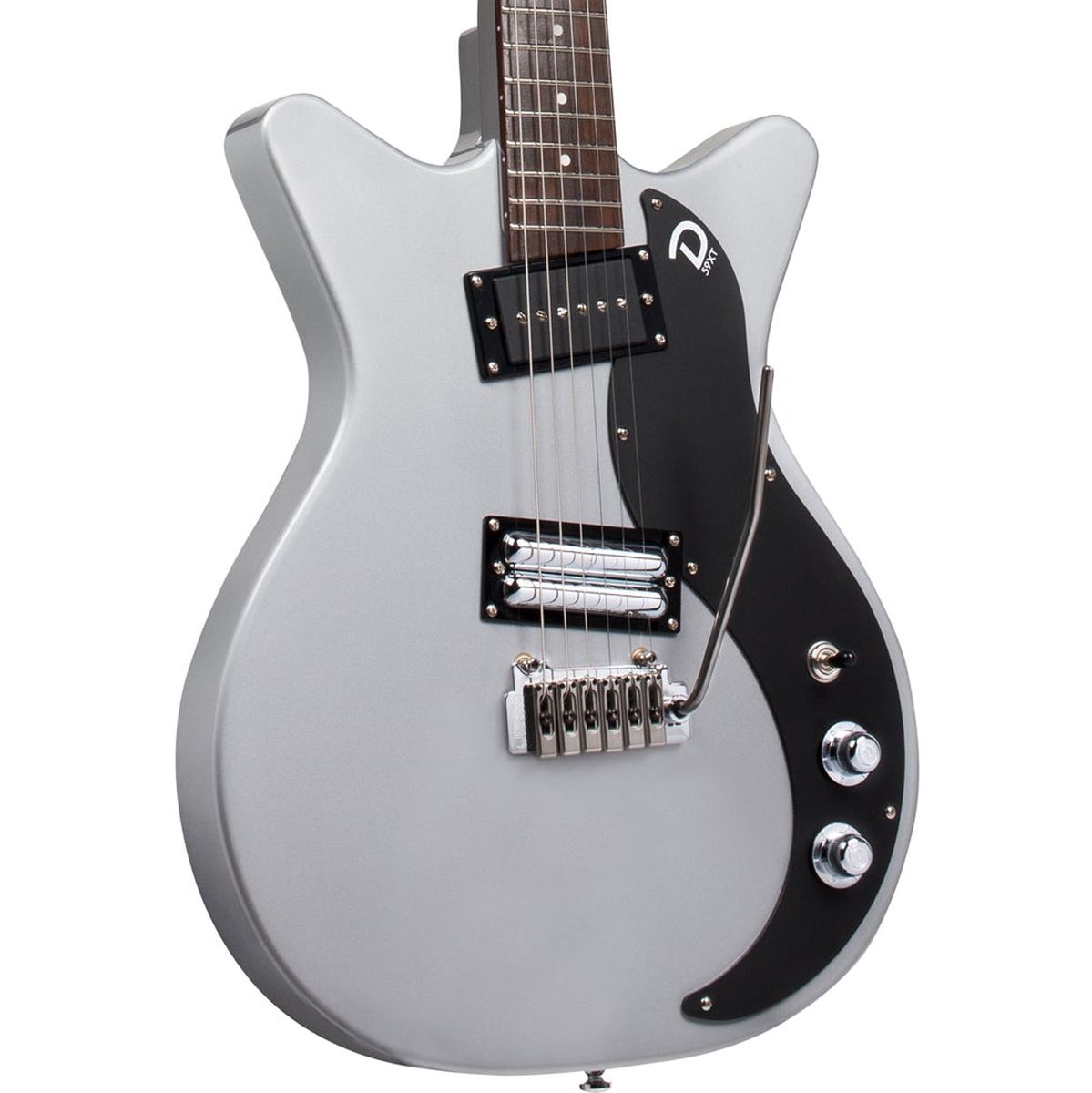 Danelectro 59XT w/ Tremolo - Silver Elektrische gitaar