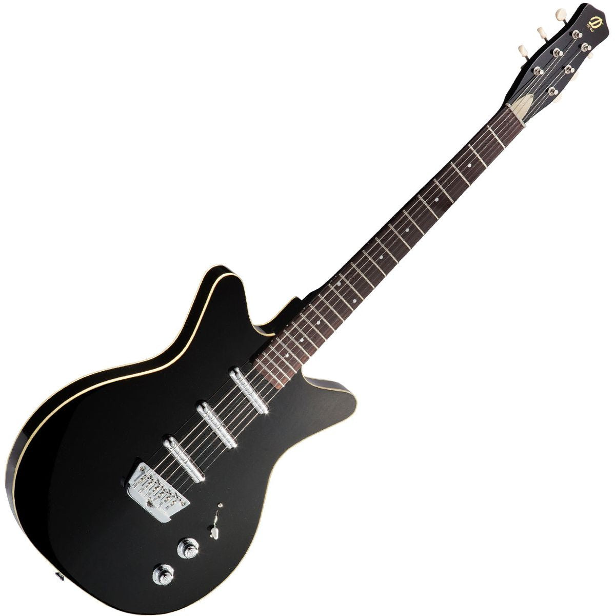 Danelectro 59 Triple Divine - Black Elektrische gitaar