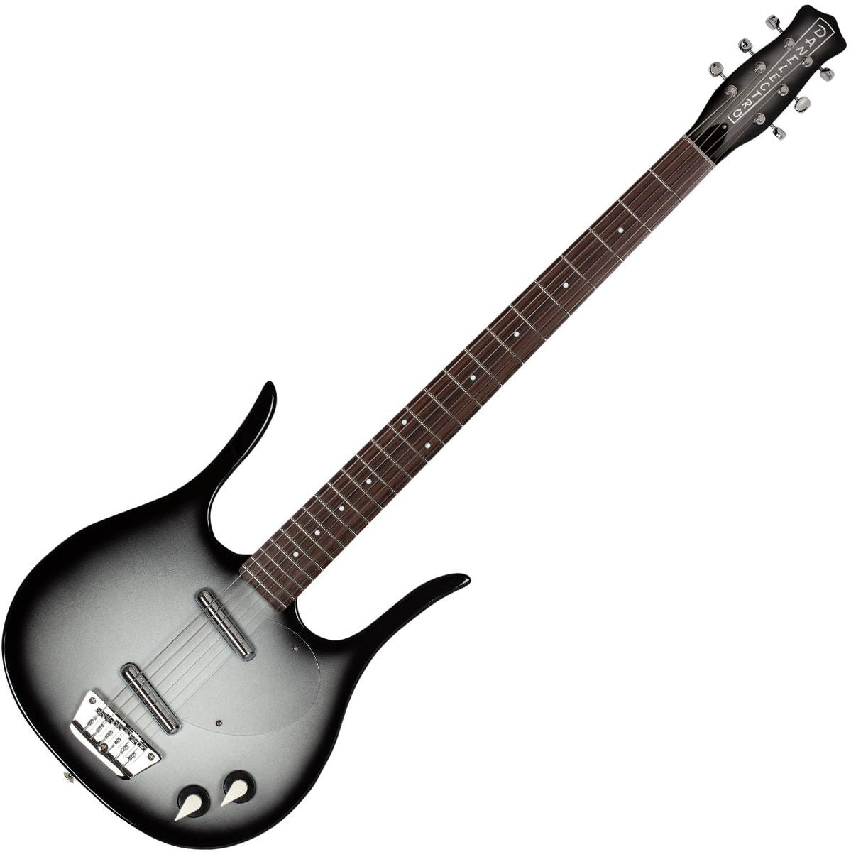 Danelectro Longhorn Baritone Guitar - Blackburst Elektrische gitaar