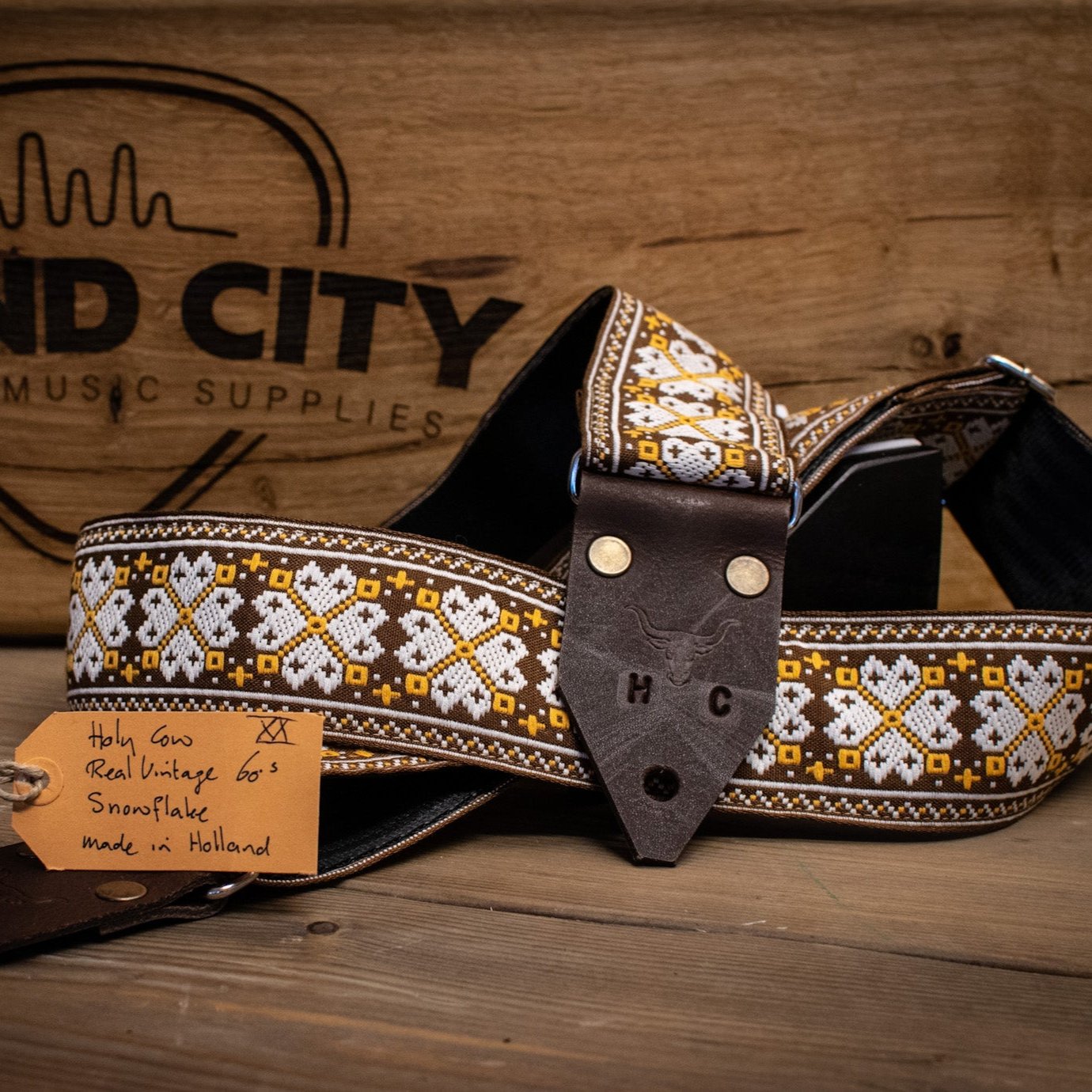 Holy Cow Real Vintage Guitar Strap #20