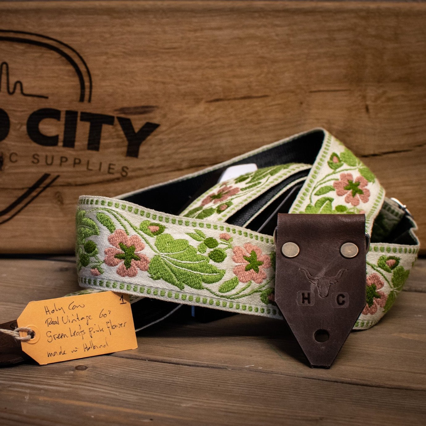 Holy Cow Real Vintage Guitar Strap #1