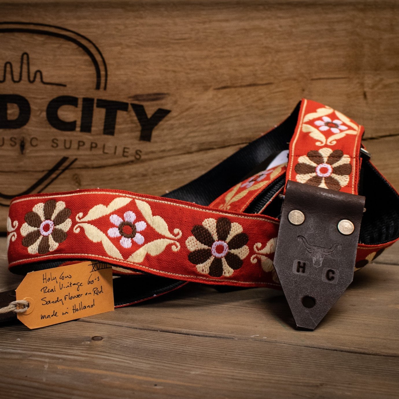 Holy Cow Real Vintage Guitar Strap #18