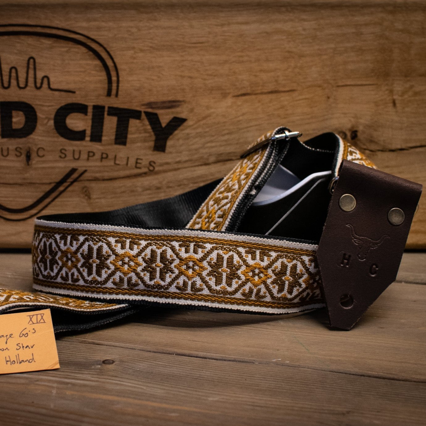 Holy Cow Real Vintage Guitar Strap #19