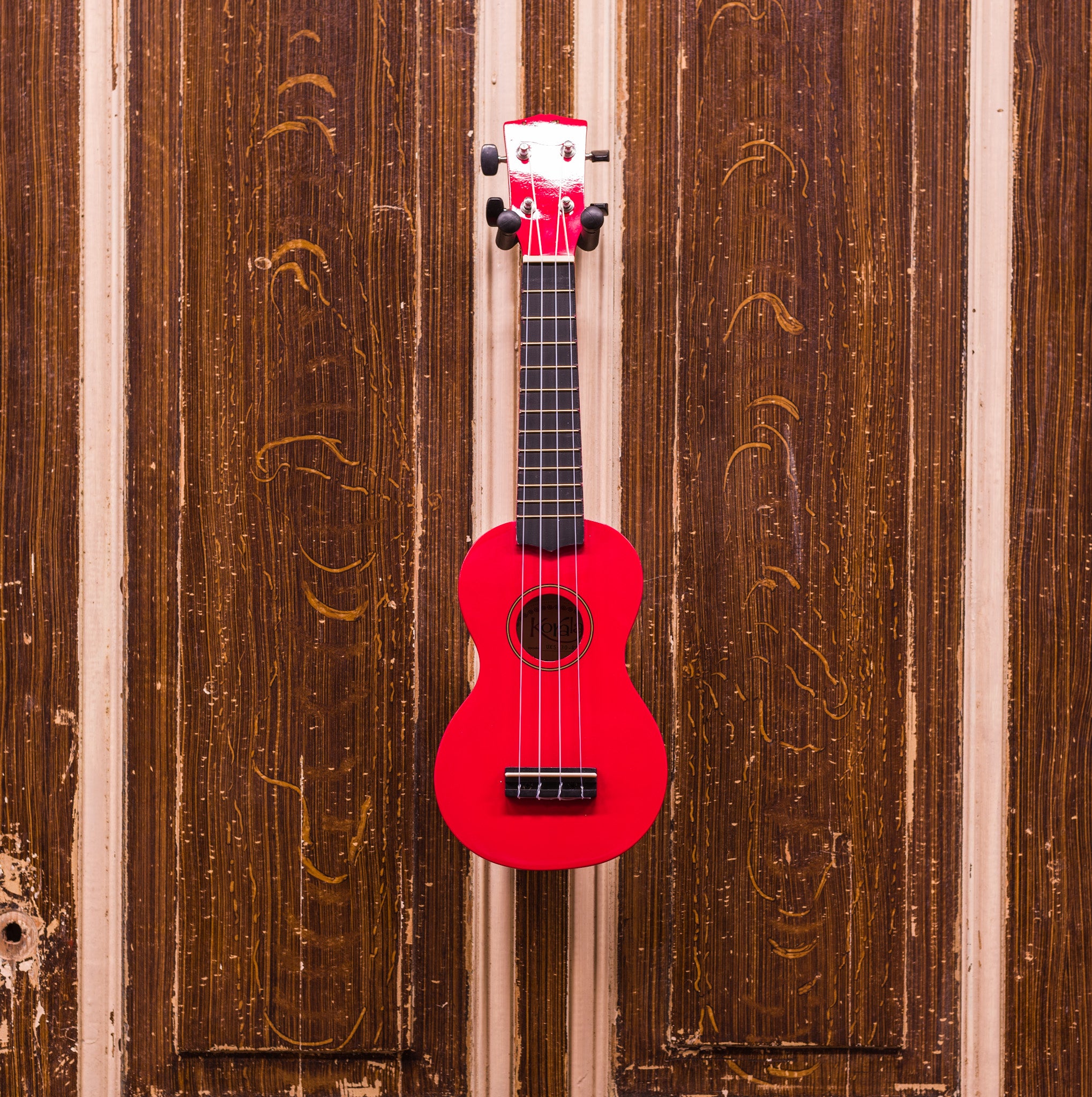 Korala UKS-30-RD Sopraan ukelele rood
