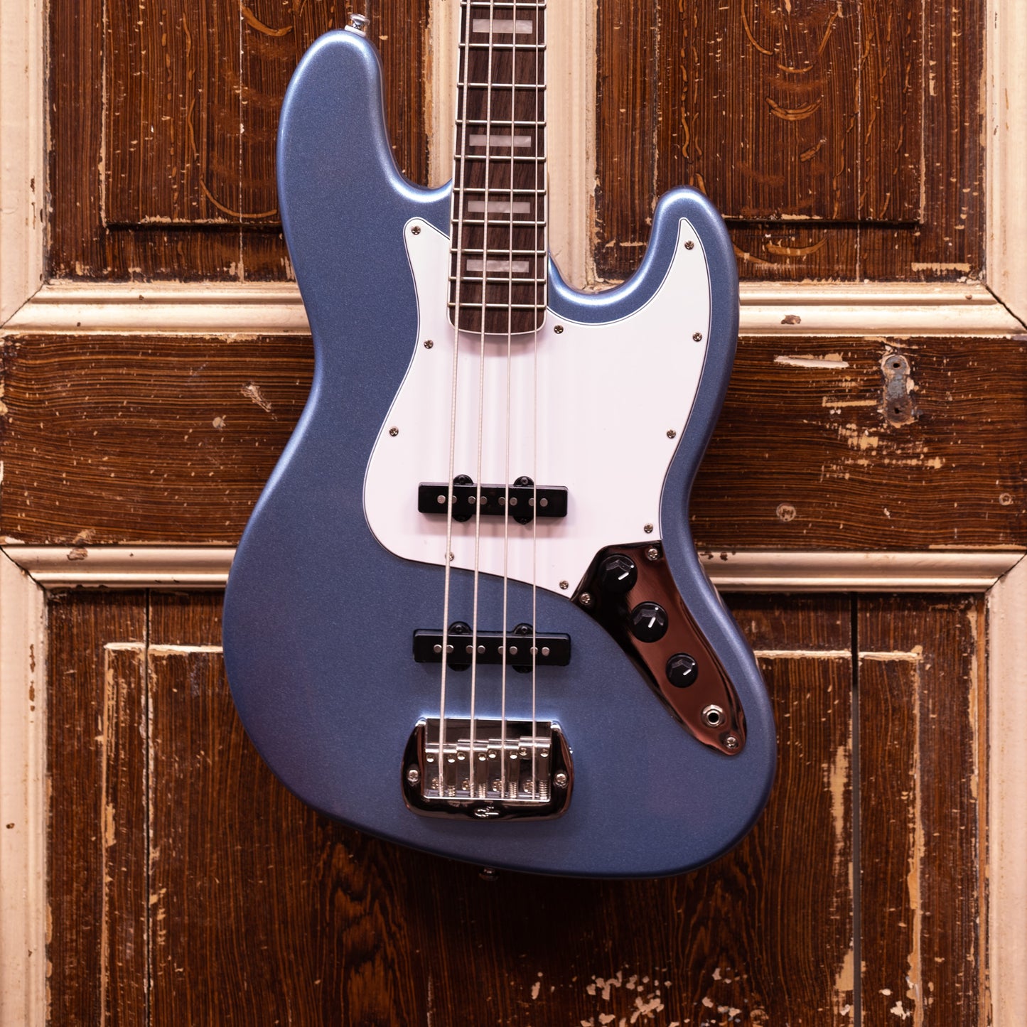G&L Tribute JB Lake Placid Blue Basgitaar
