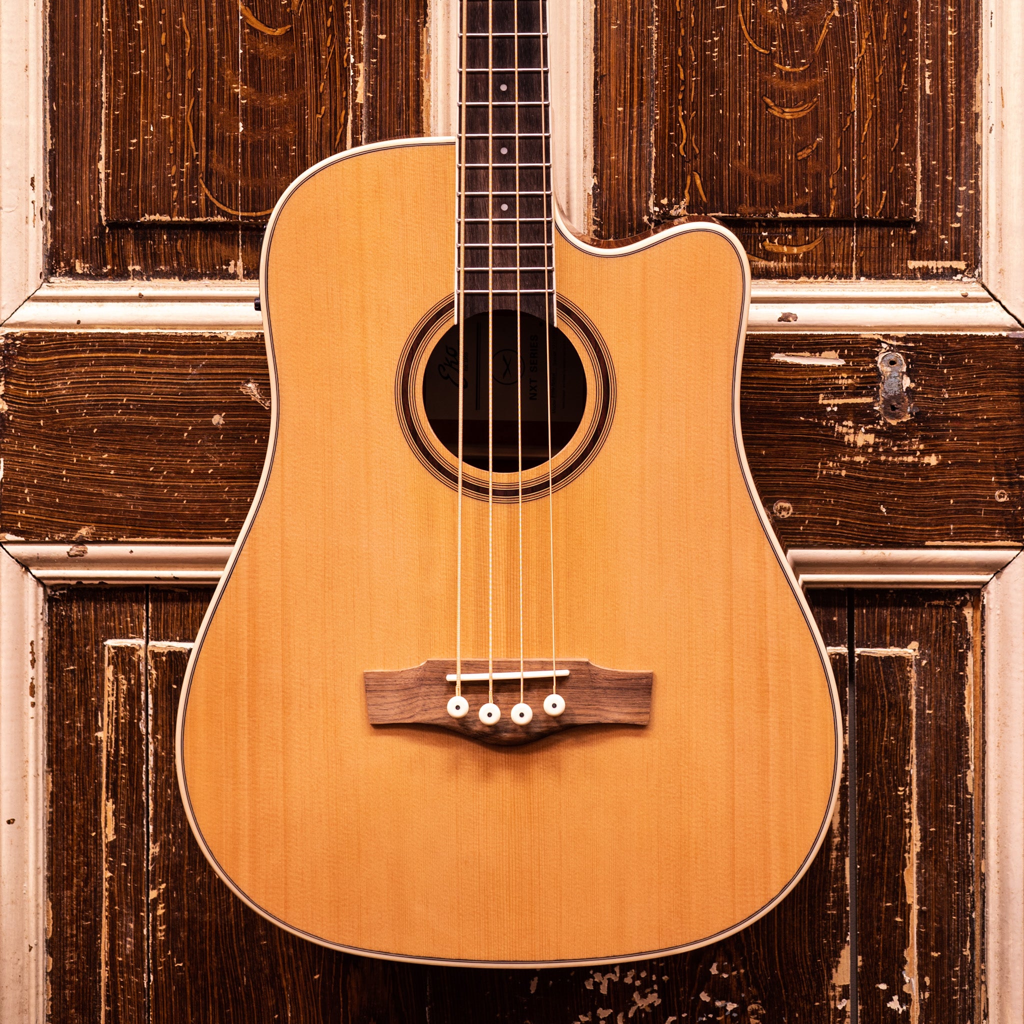 Eko NXT B100 CWE Natural Akoestische Basgitaar