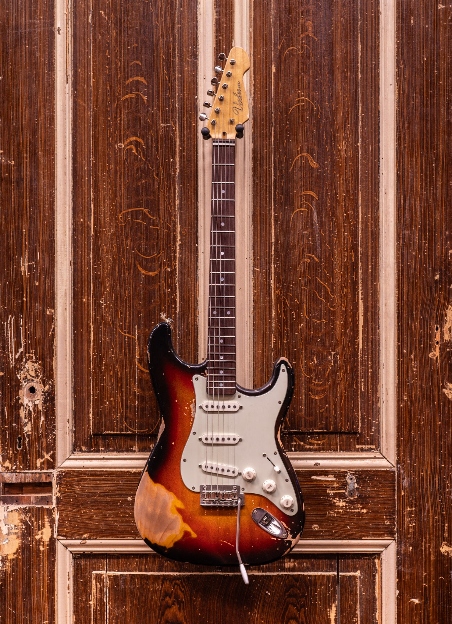 VerboomGuitars 60's Sunburst S-model (MADE IN GRONINGEN)