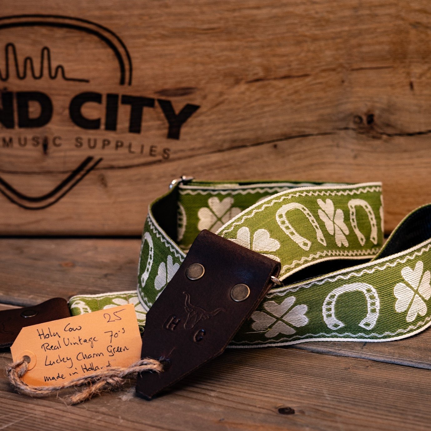 Holy Cow Real Vintage Guitar Strap #25