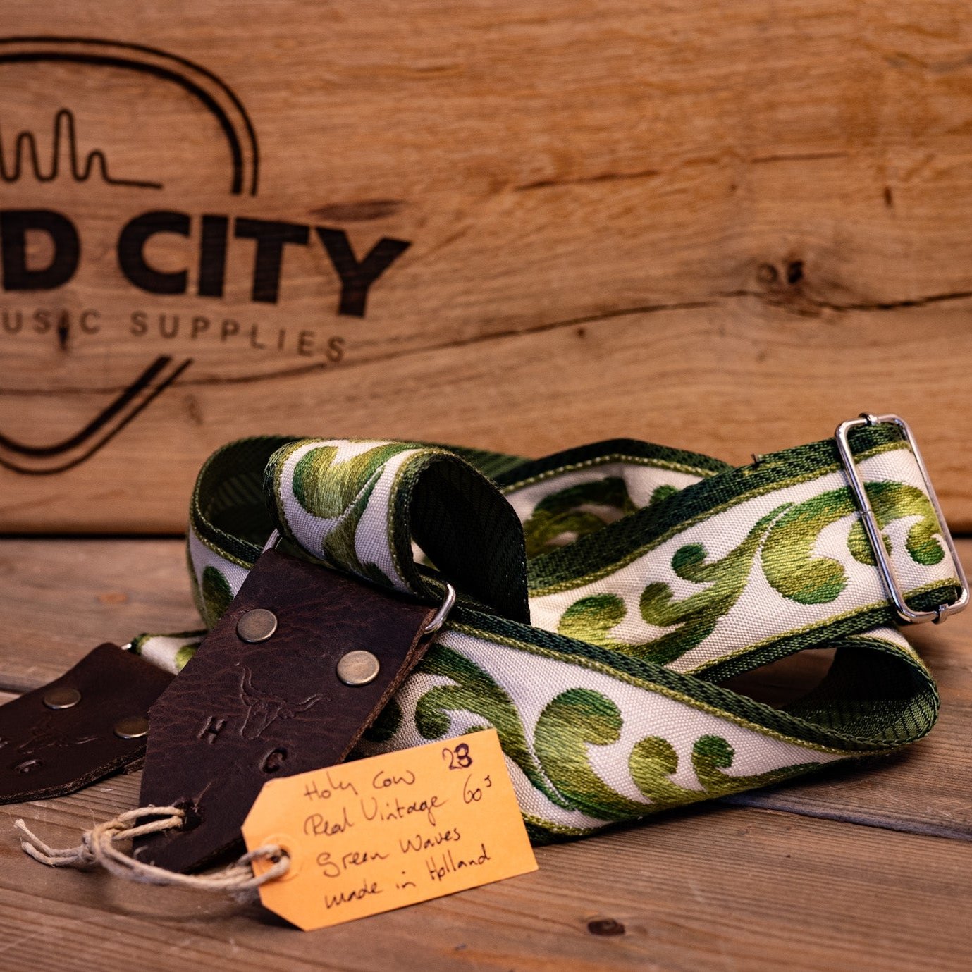 Holy Cow Real Vintage Guitar Strap #23