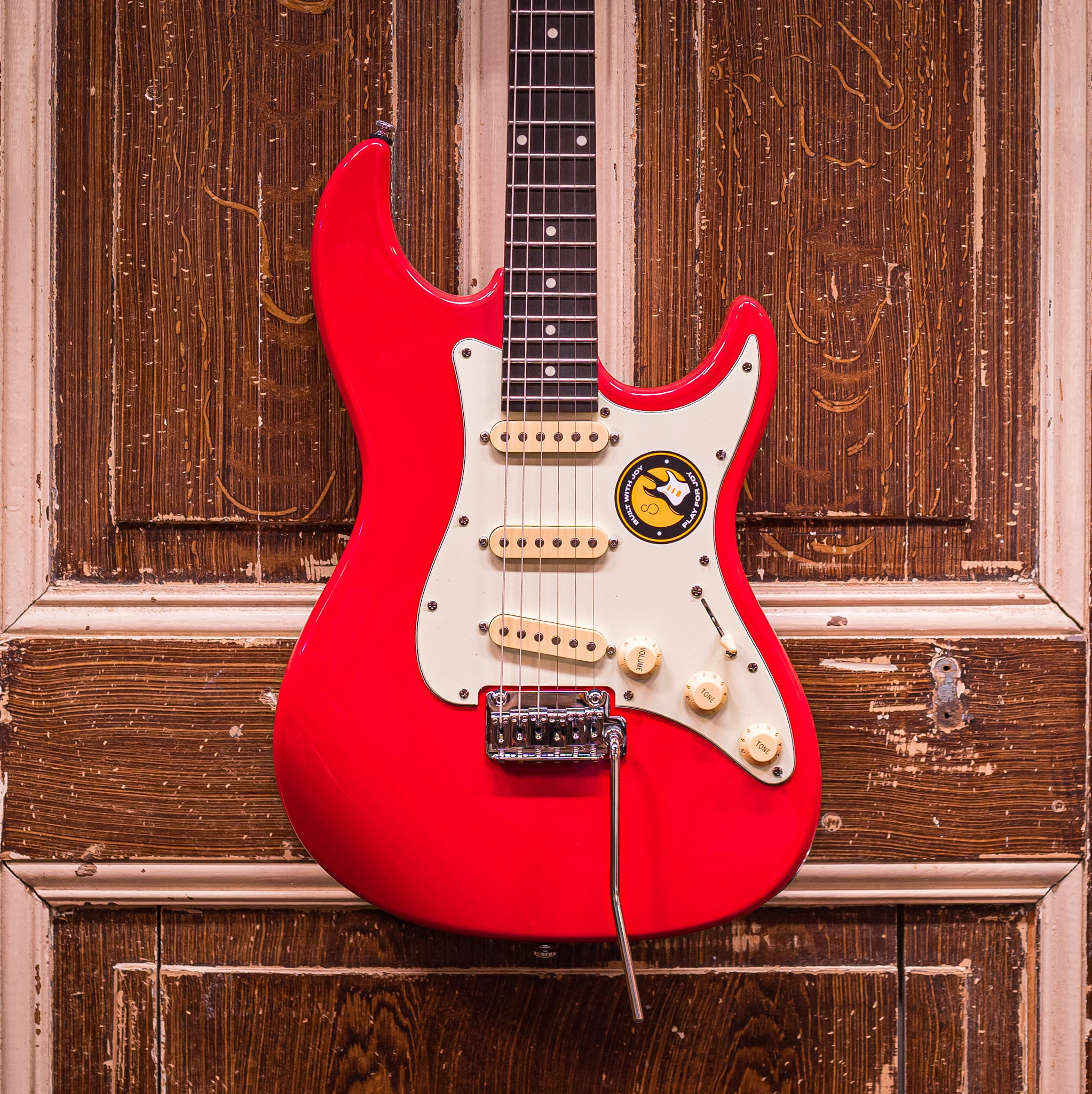 Sire Guitars S3 SSS/RD Dakota Red Elektrische gitaar