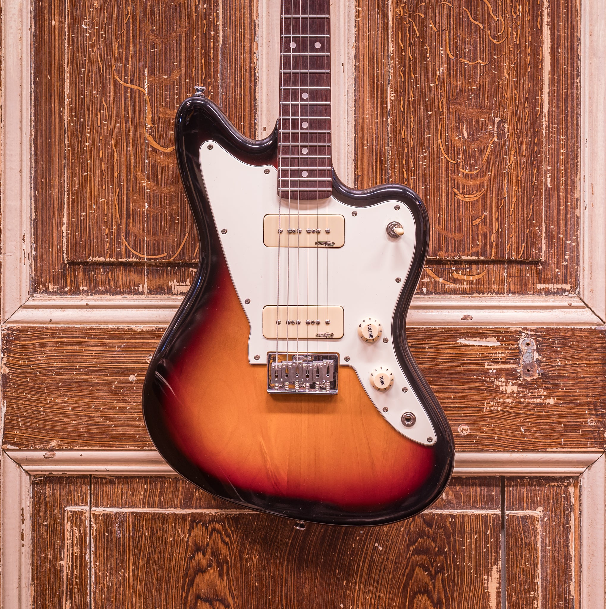 Vintage V65 Hardtail Tobacco Sunburst elektrische gitaar