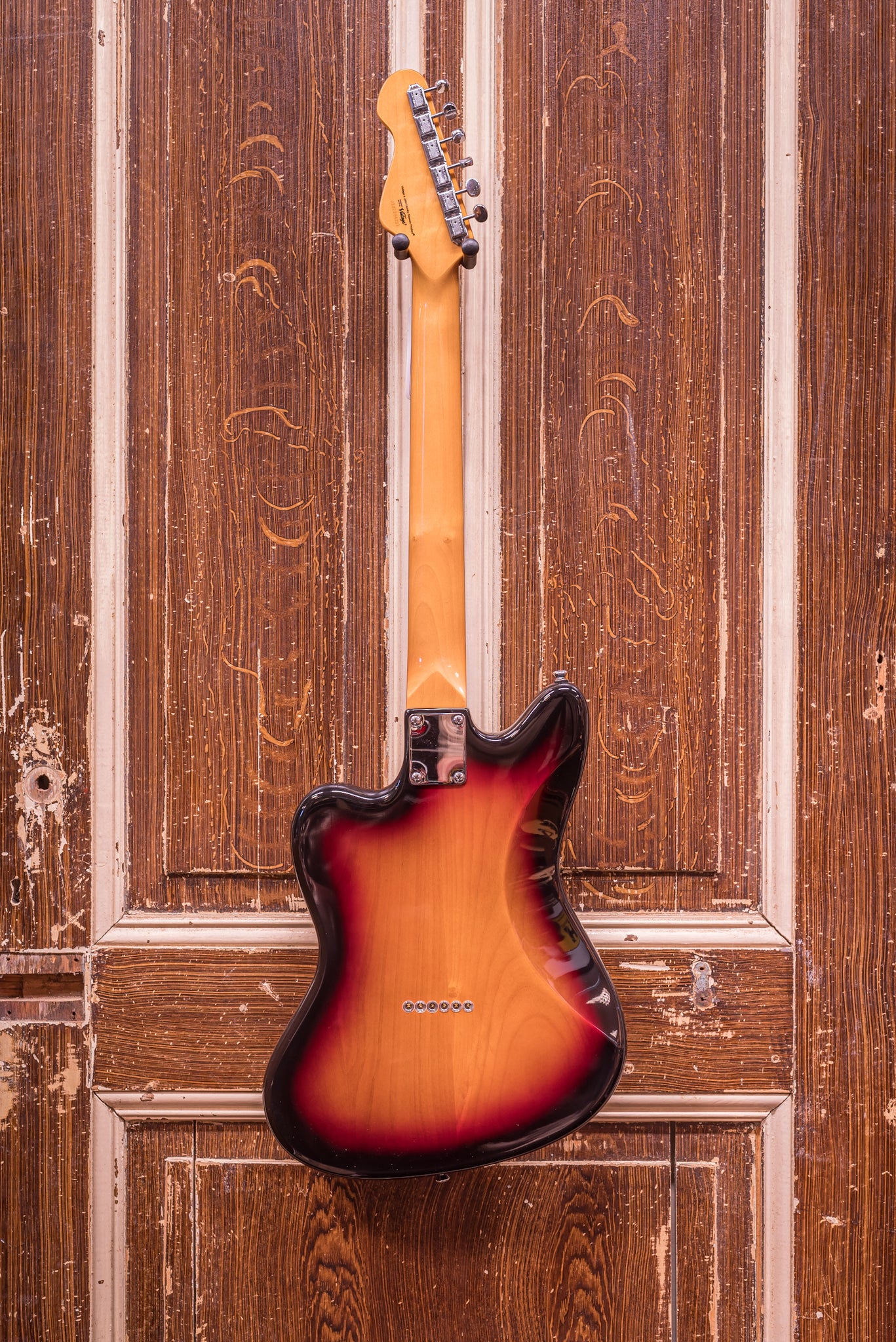 Vintage V65 Hardtail Tobacco Sunburst elektrische gitaar