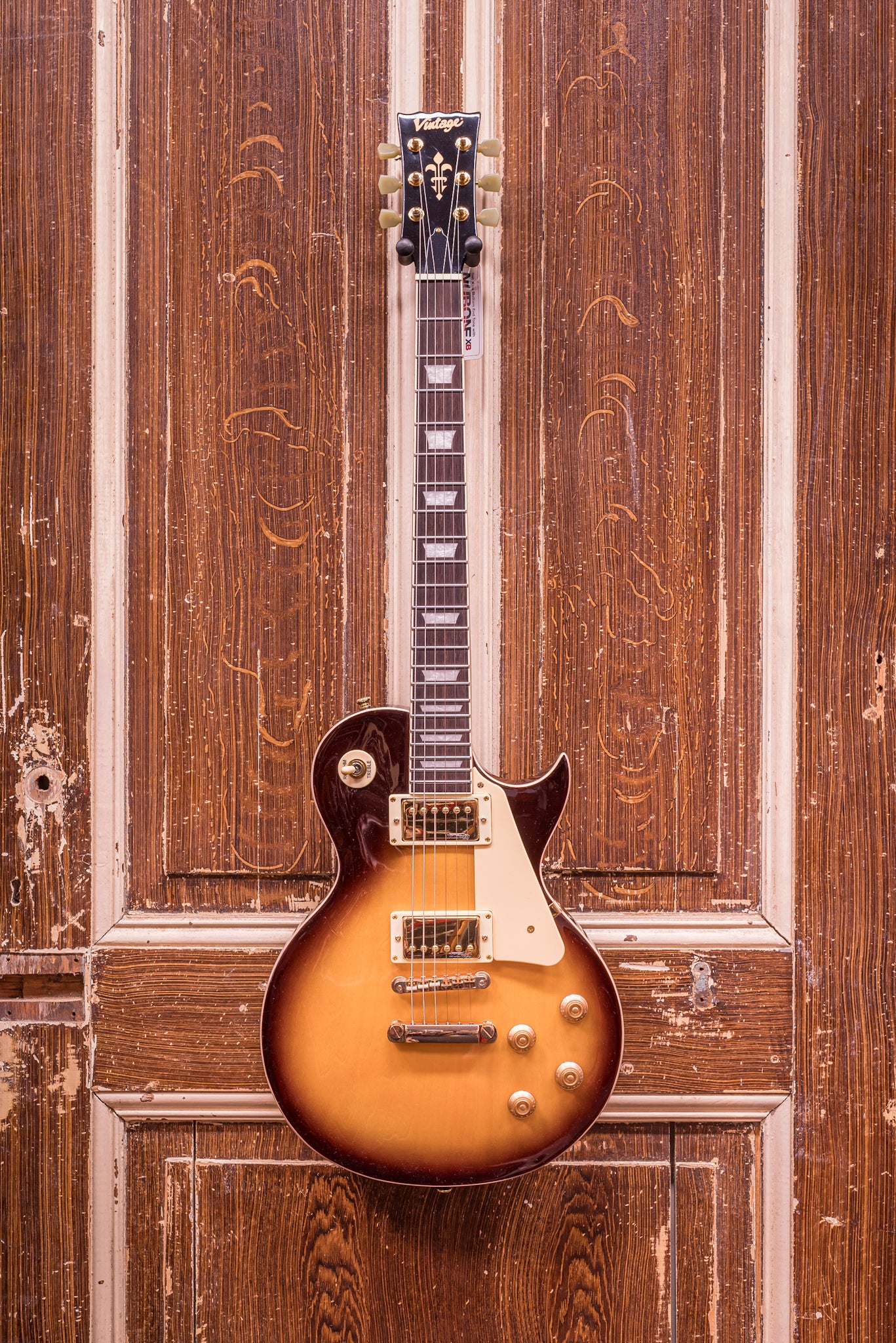 Vintage V100 Tobacco Sunburst Elektrische Gitaar