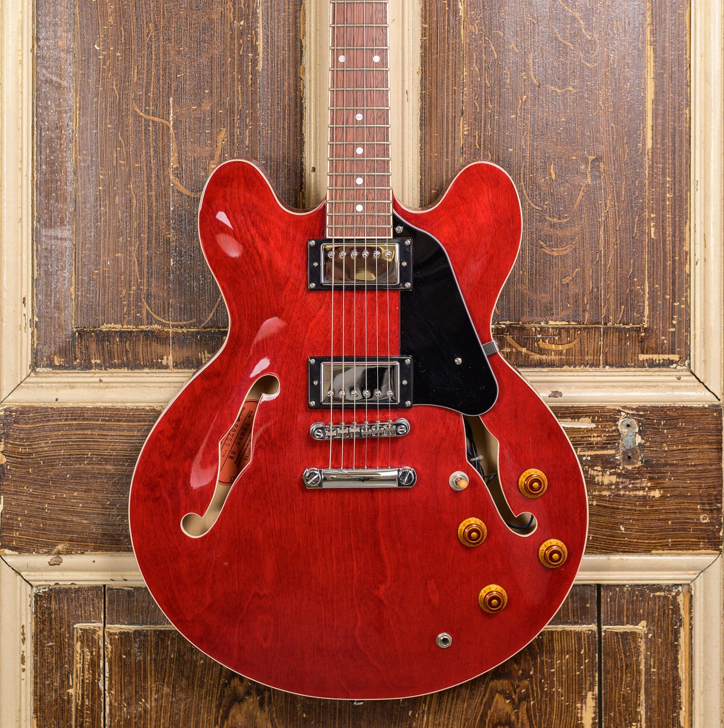 Tokai ES78 SR Trans Red Elektrische Gitaar B-Stock