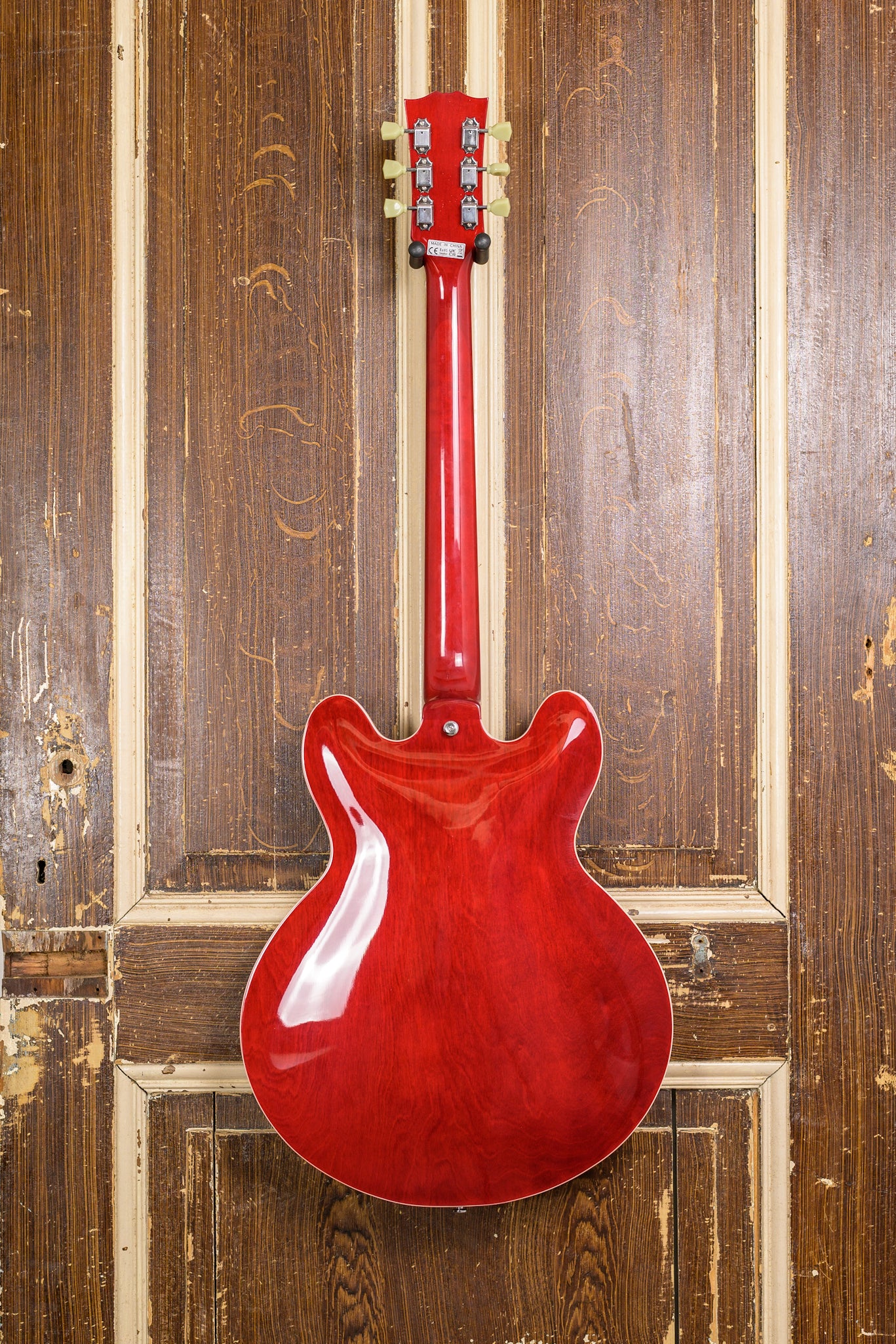 Tokai ES78 SR Trans Red Elektrische Gitaar B-Stock