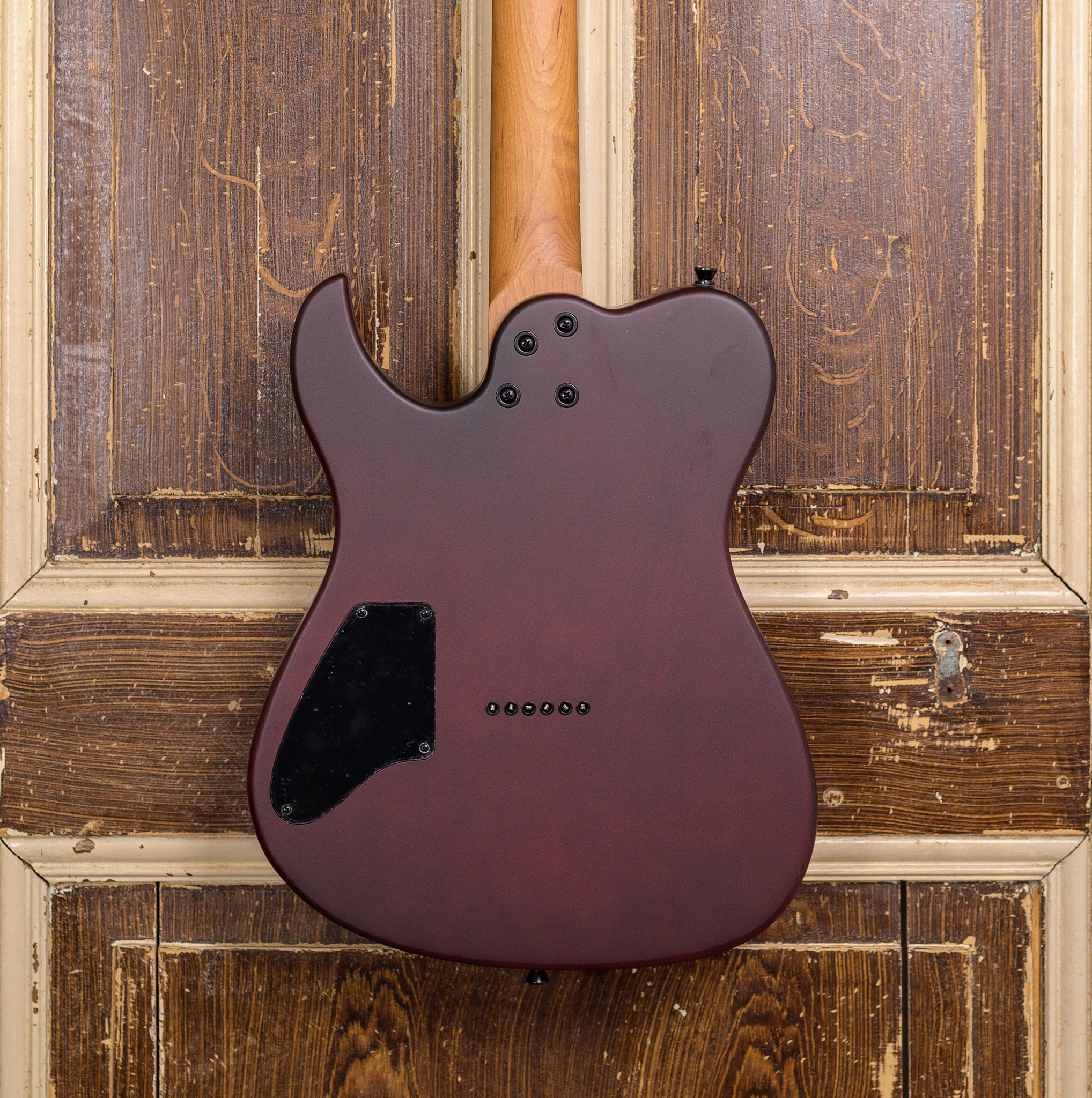 Spira Guitars T-400 MWR Satin Wine red elektrische gitaar