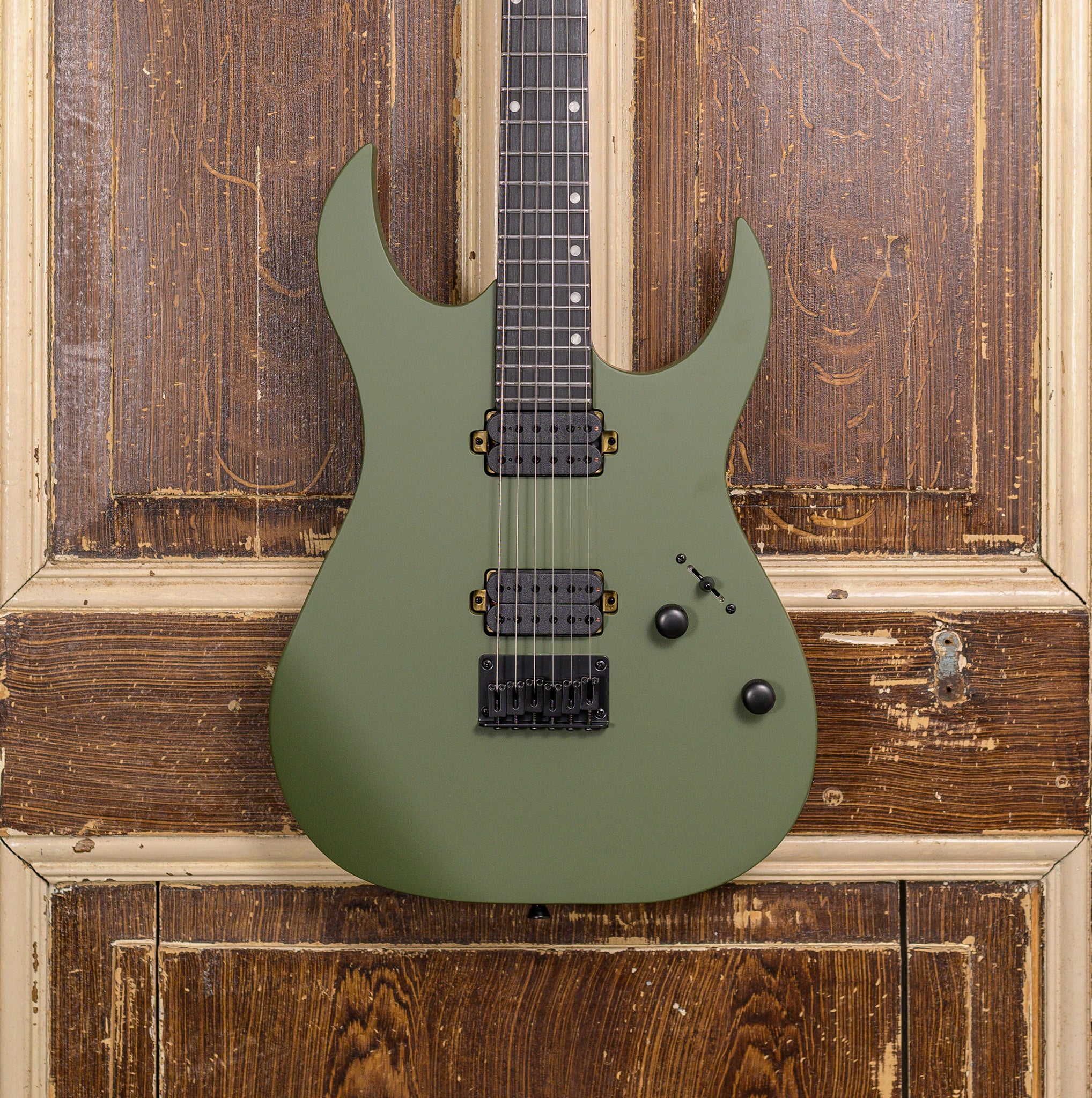 Spira Guitars S-400 MGR Satin Dark Green elektrische gitaar