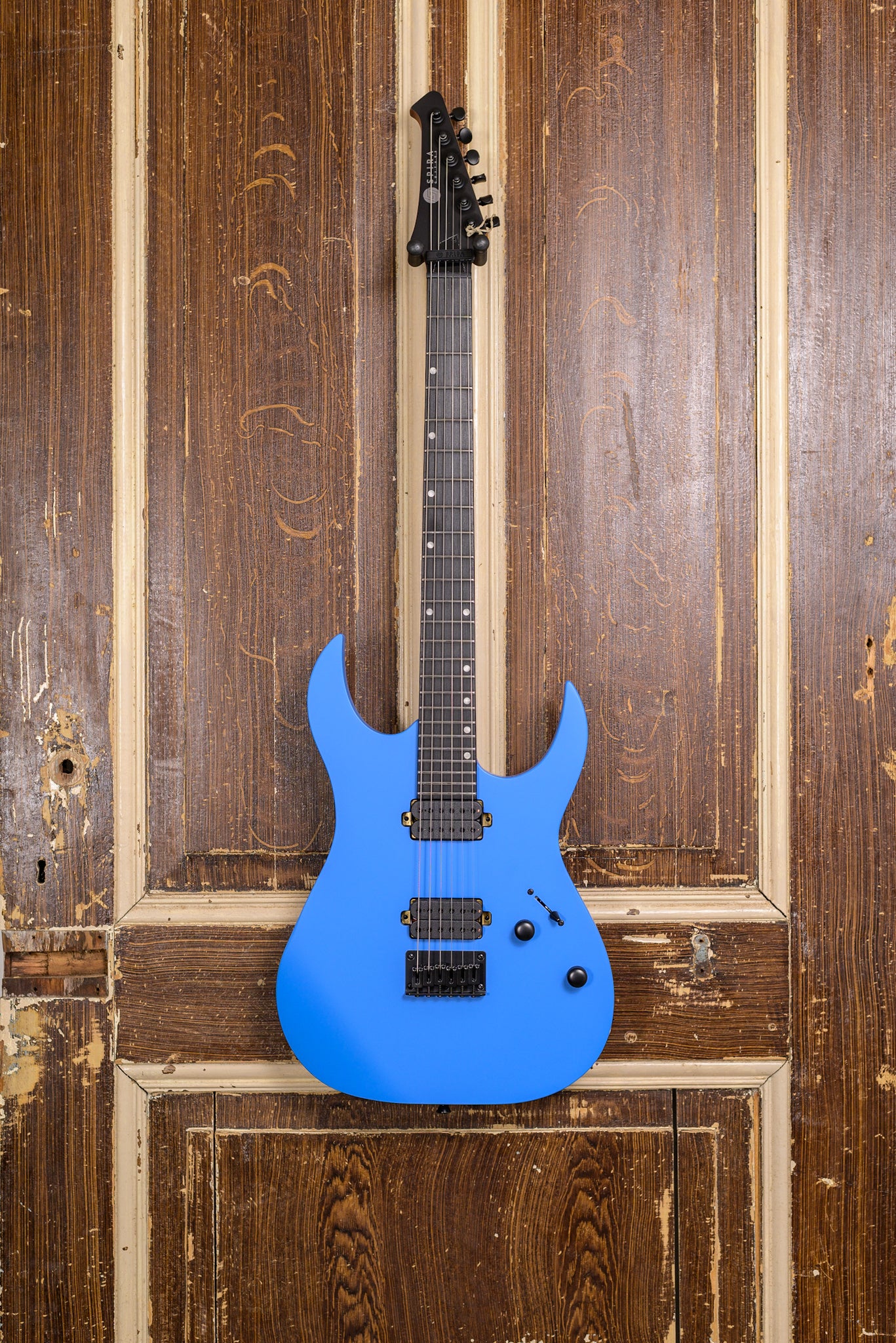 Spira Guitars S-400 MBL Satin Blue elektrische gitaar
