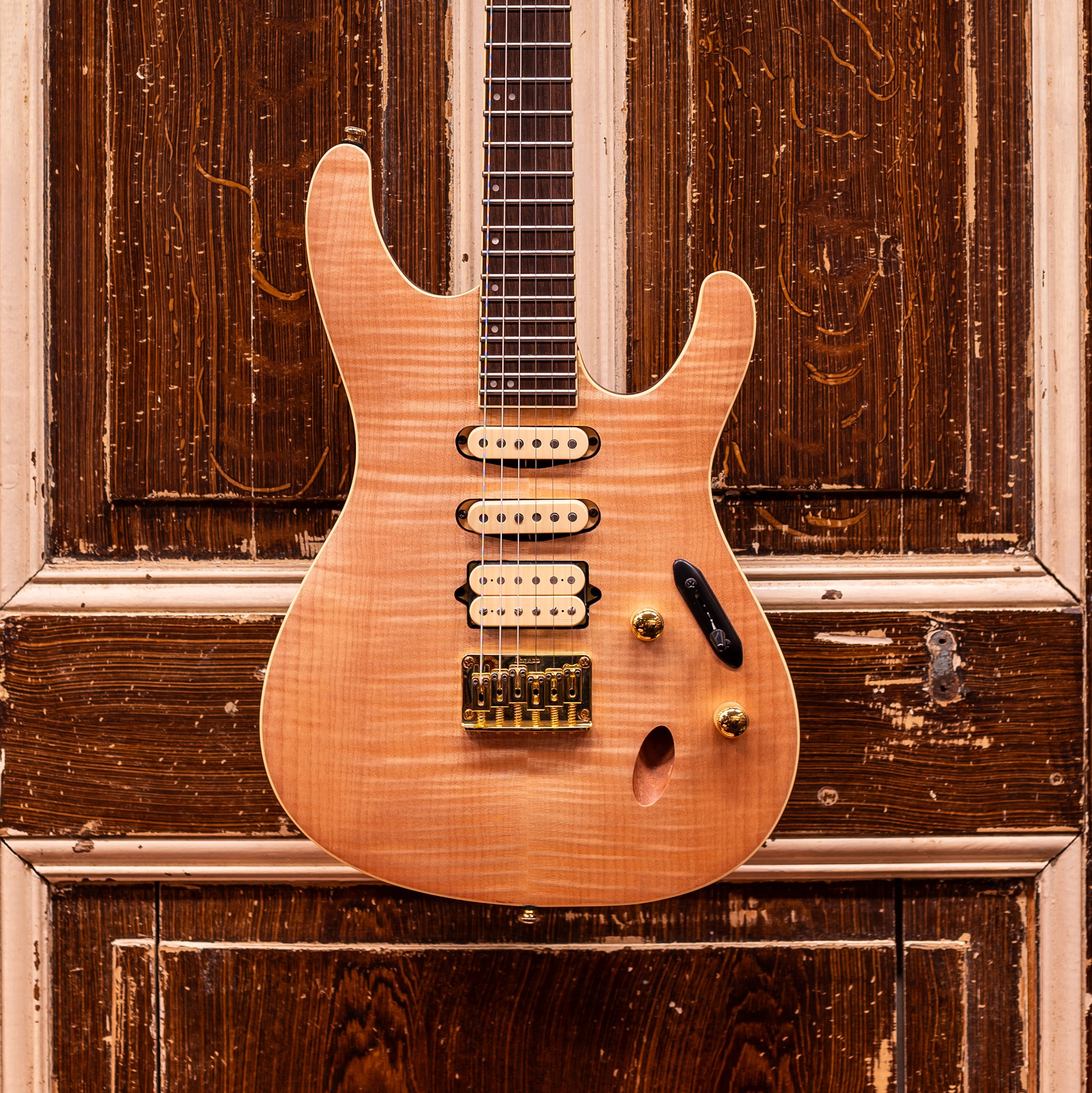 Ibanez SEW761FM Natural Flat elektrische gitaar (occasion)