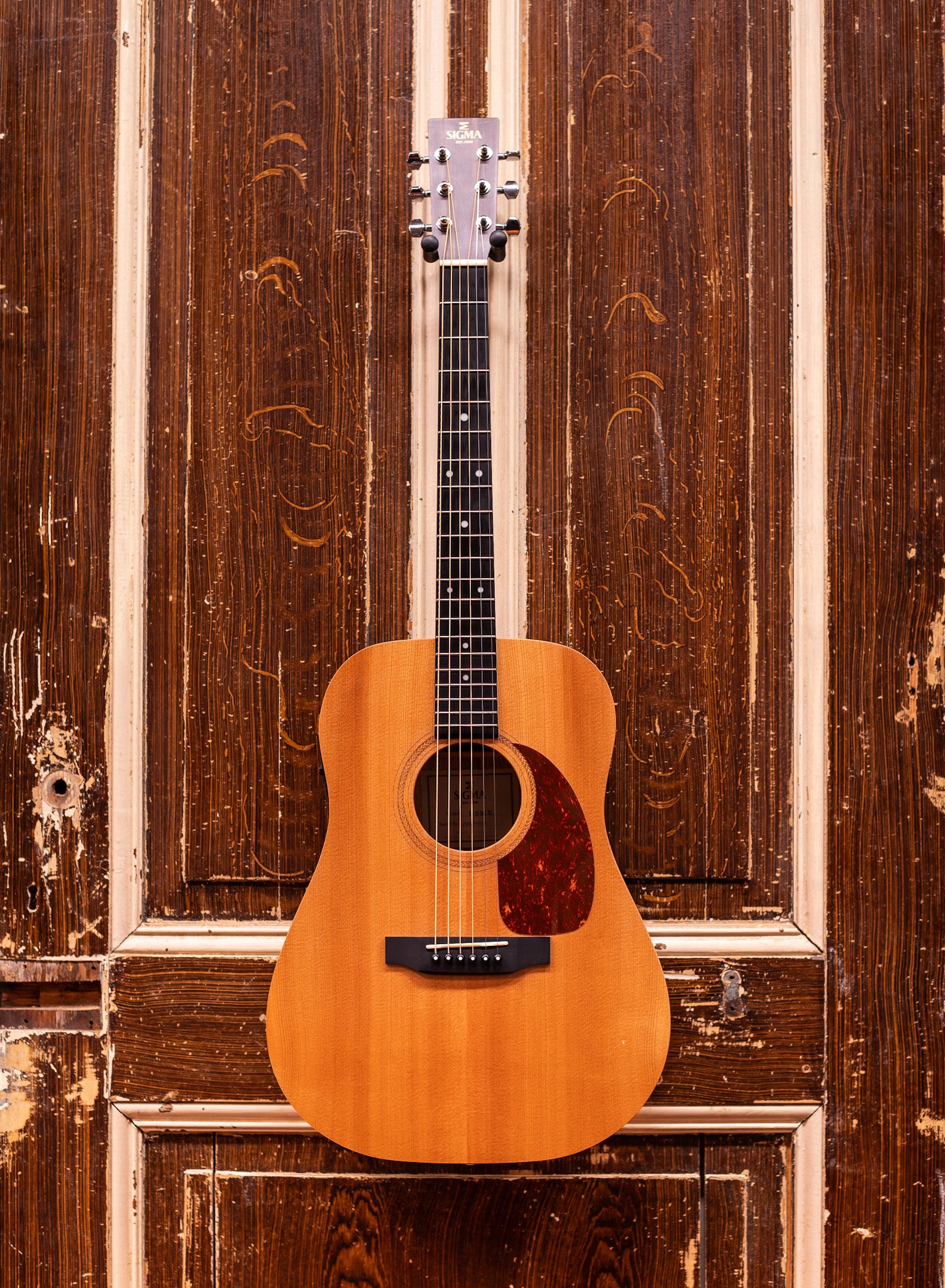 Sigma DMSE Shortscale Akoestische Westerngitaar (occasion)