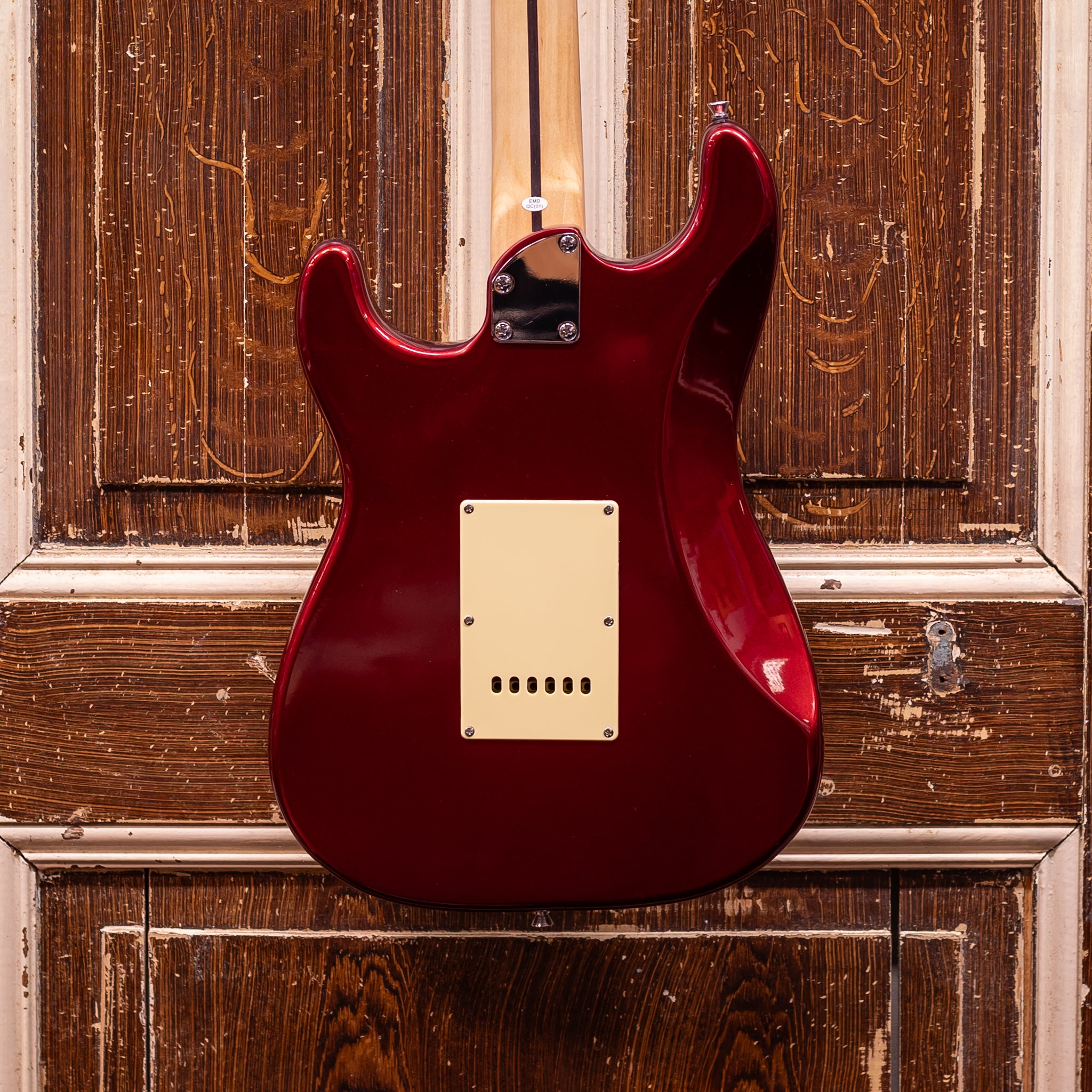 Stagg SES-30 CAR Candy Apple Red Stratocaster Elektrische Gitaar