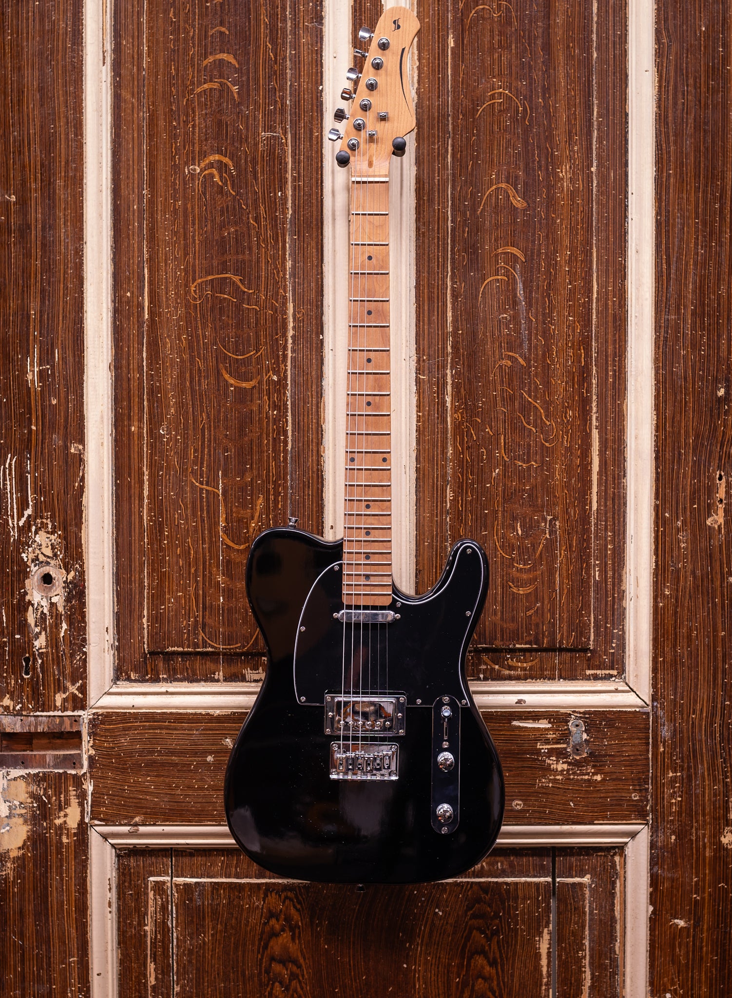Stagg SET-PLUS Black Vintage Tele Elektrische Gitaar