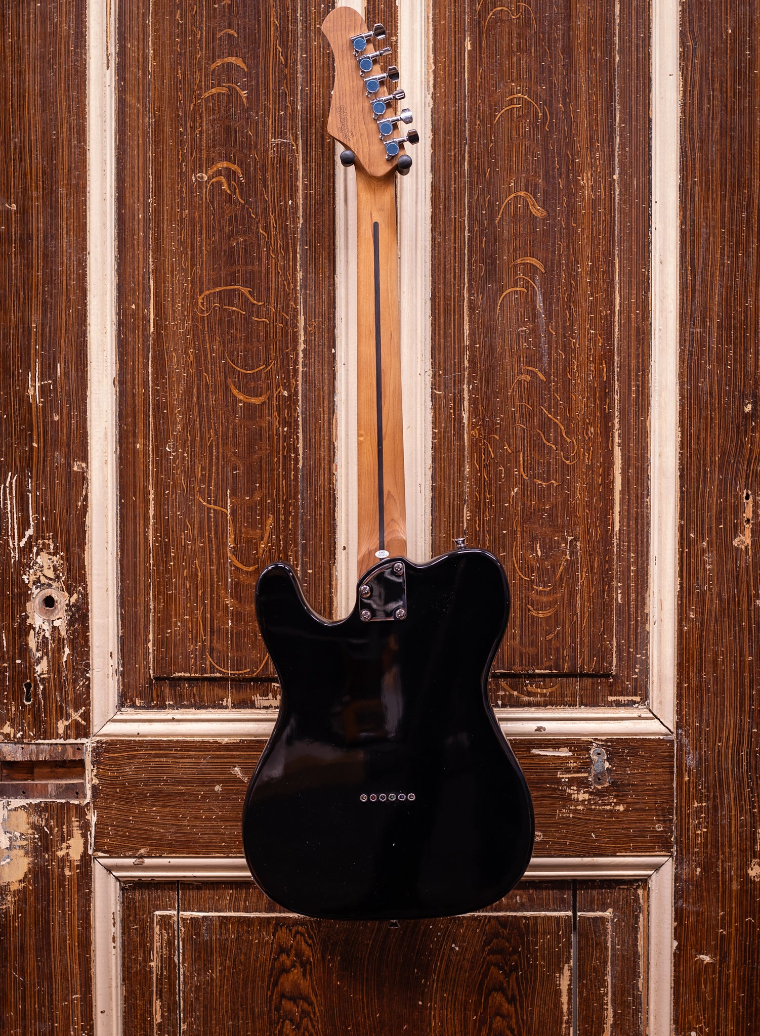 Stagg SET-PLUS Black Vintage Tele Elektrische Gitaar