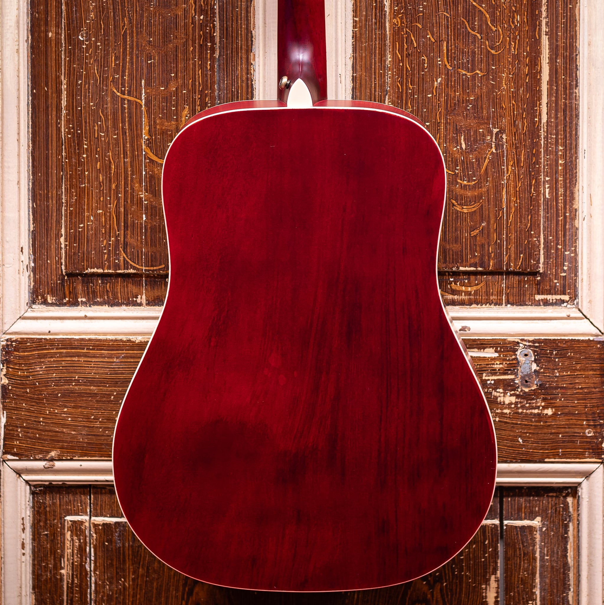 Richwood HSD-35-MRD, Matt Trans Red, Heritage Series Dreadnought Westerngitaar