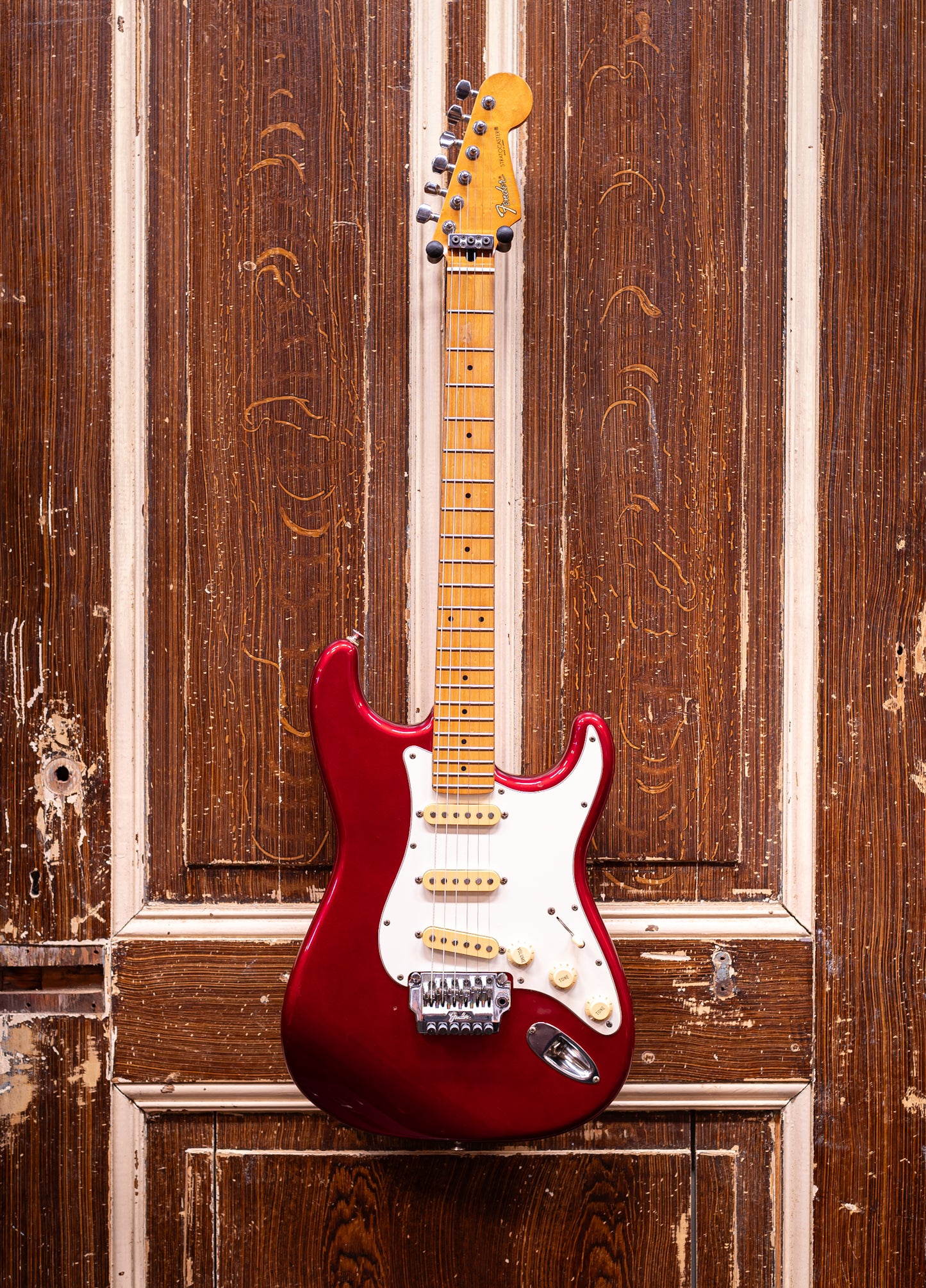 Fender Japan MIJ Stratocaster 84-86' "Red" Elektrische gitaar (occasion)