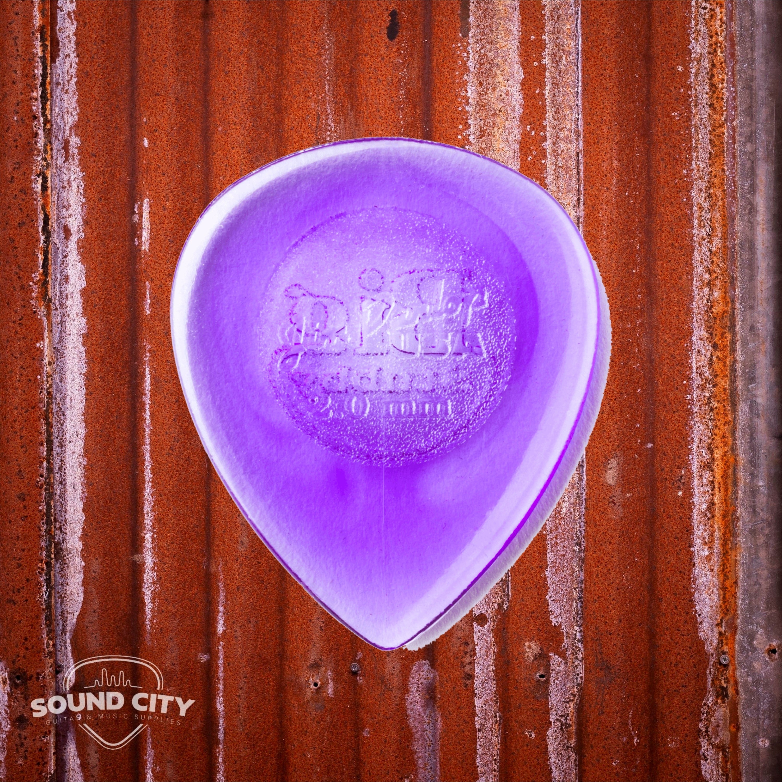 Dunlop Plectrum Big Stubby 2.0 Violet 6PACK
