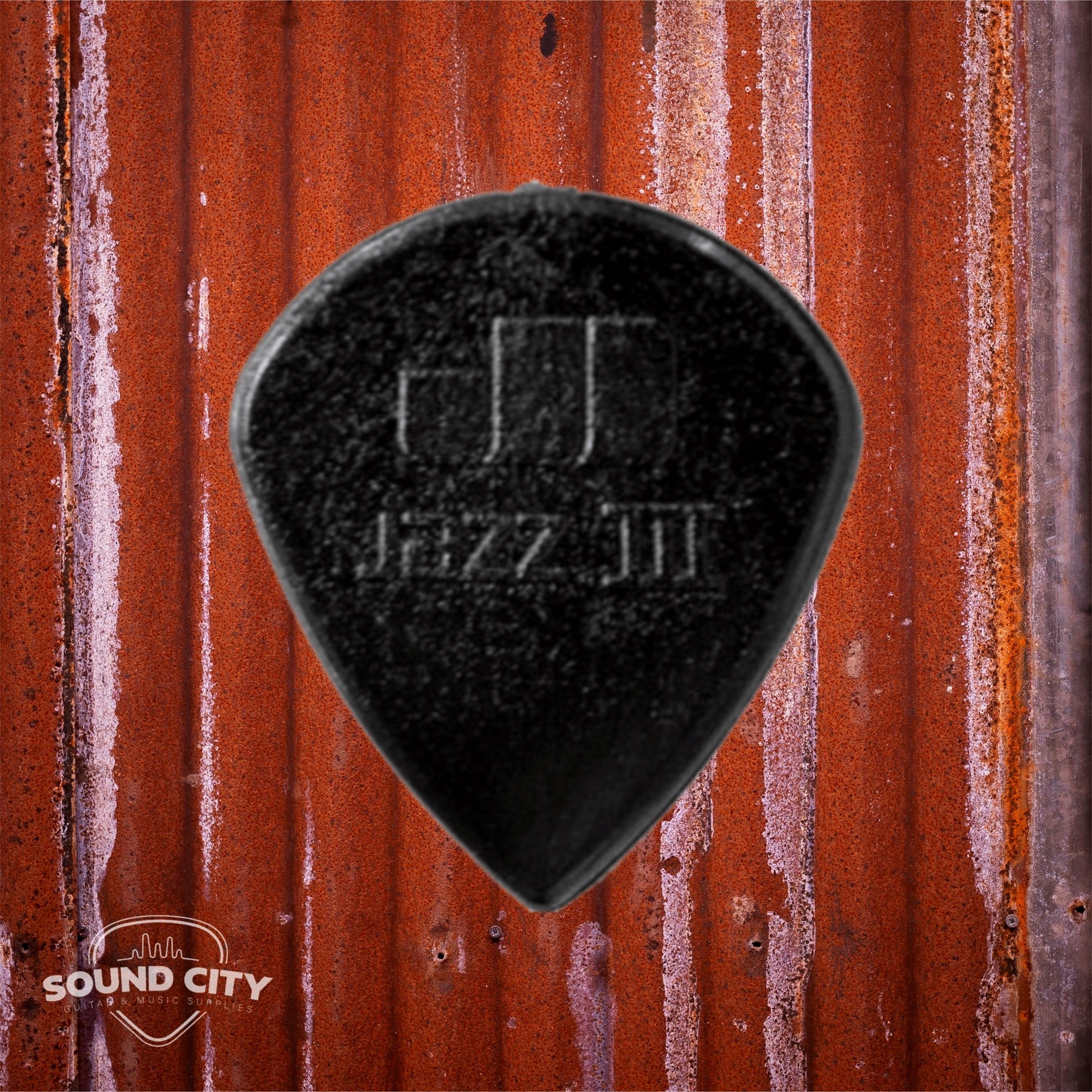 Dunlop Plectrum Jazz III 1.38mm Zwart