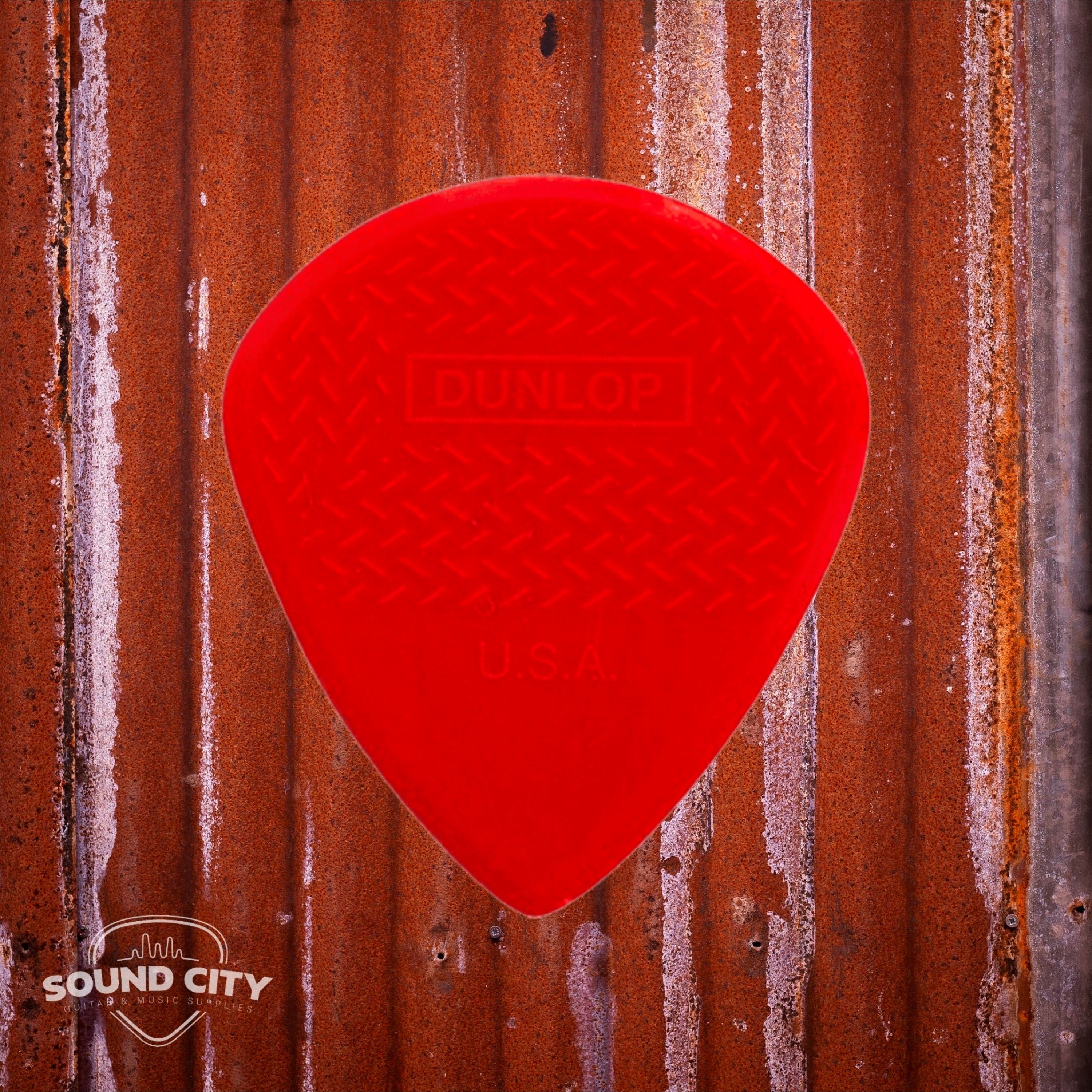 Dunlop Plectrum Jazz III Max Grip 1.38mm Rood 12PACK