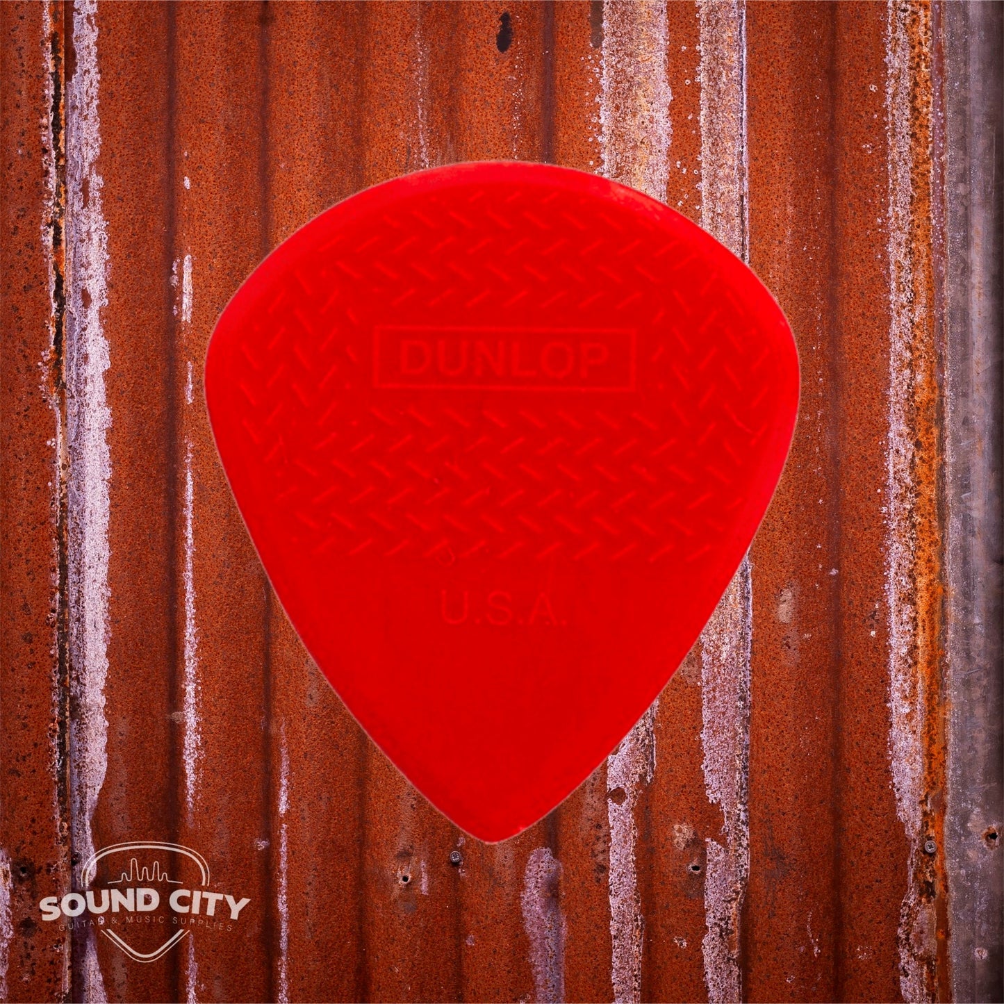 Dunlop Plectrum Jazz III Max Grip 1.38mm Rood
