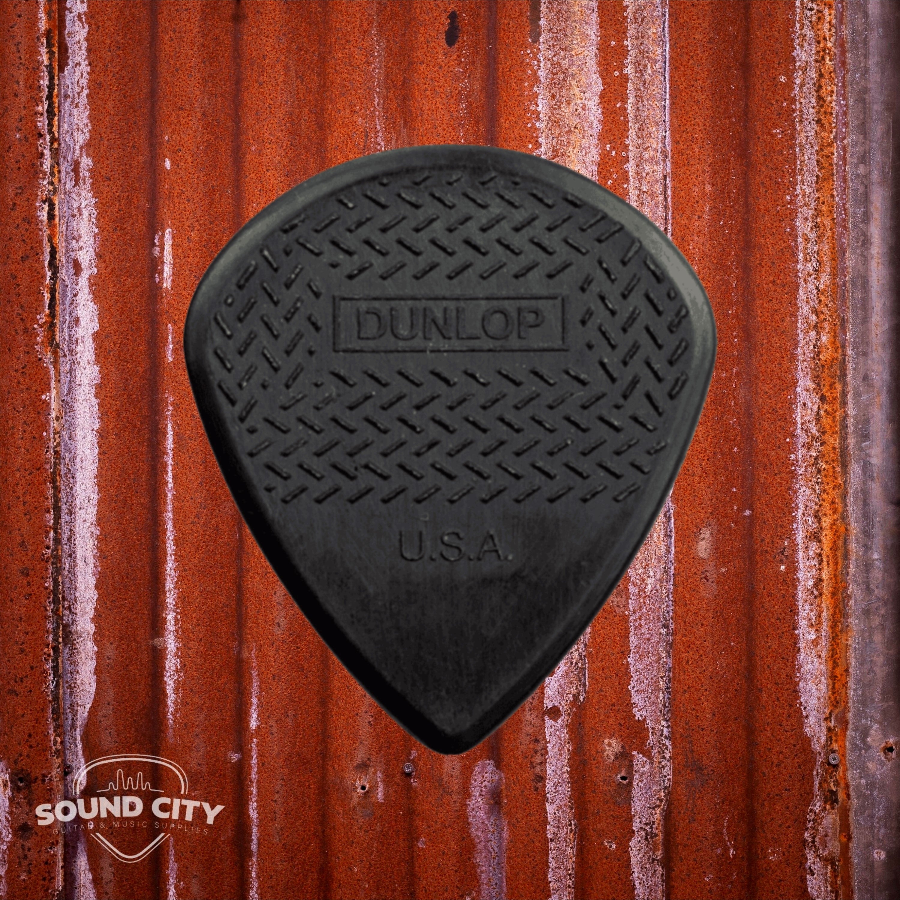 Dunlop Plectrum Jazz III Max Grip Stiffo Zwart
