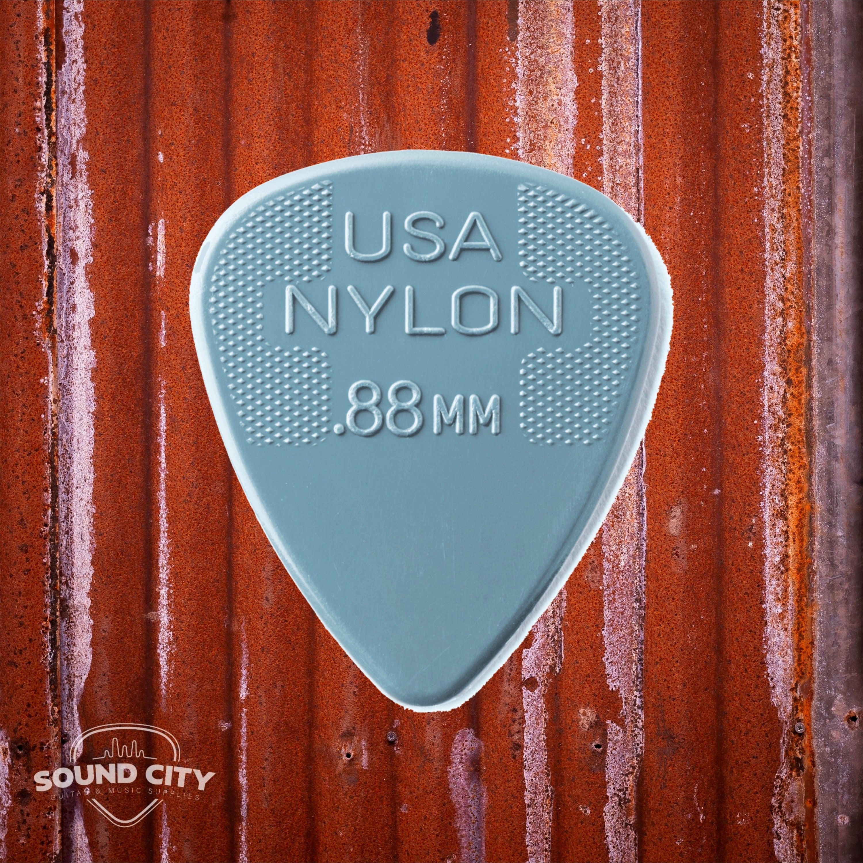 Dunlop Plectrum Standaard Nylon 0.88mm Zwart 6PACK