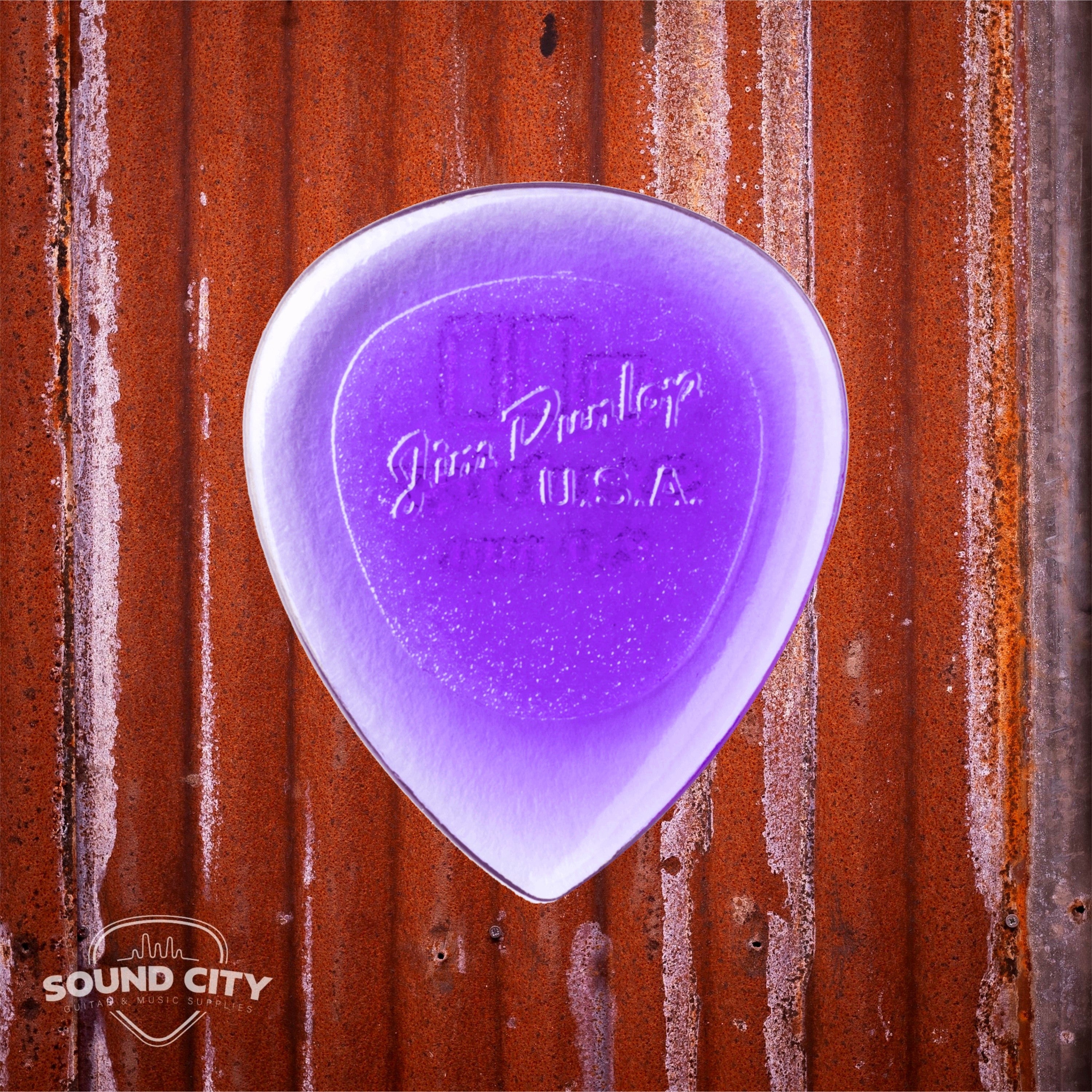 Dunlop Plectrum Stubby 2.0 Violet 6PACK
