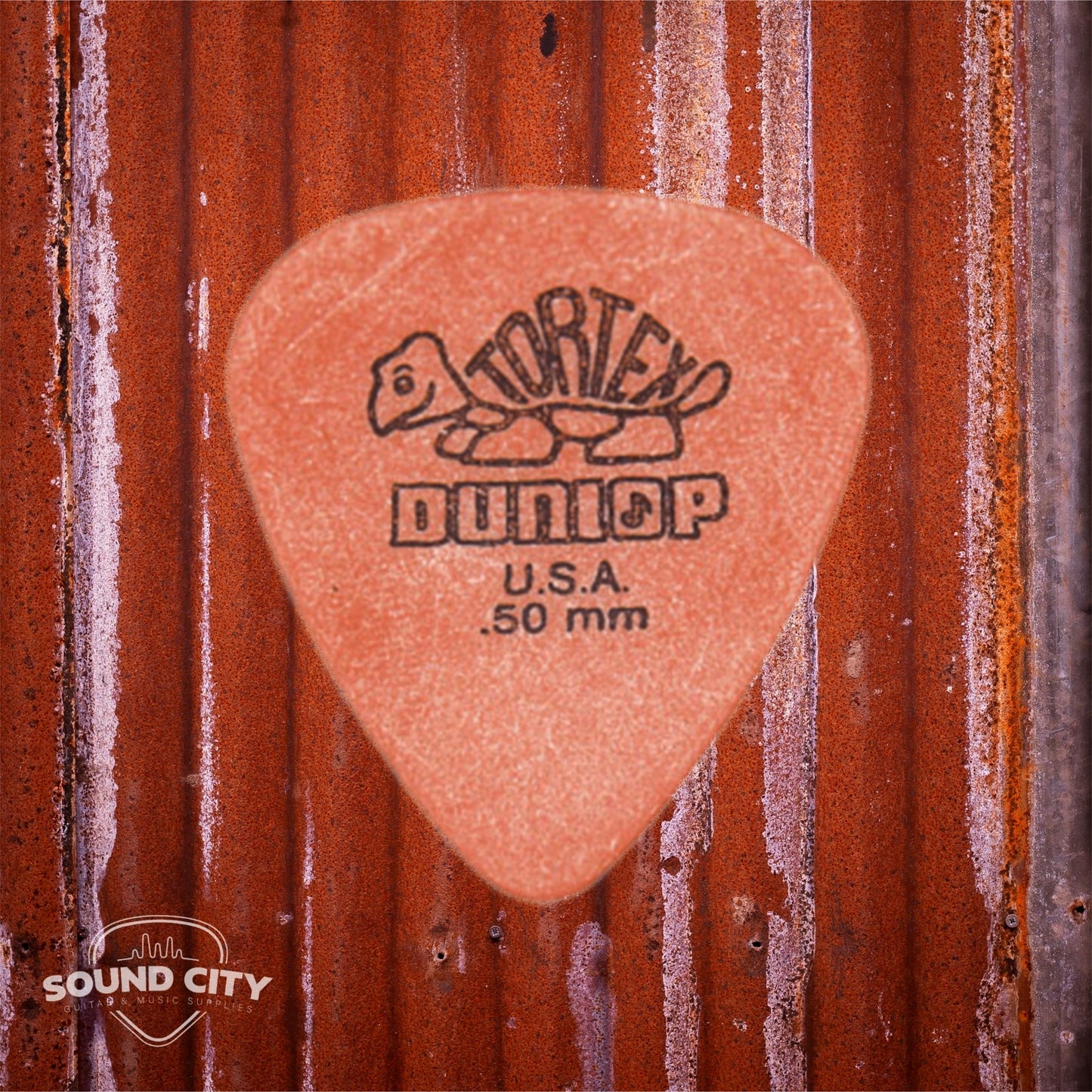 Dunlop Plectrum Tortex Standaard 0.50mm Rood 6PACK