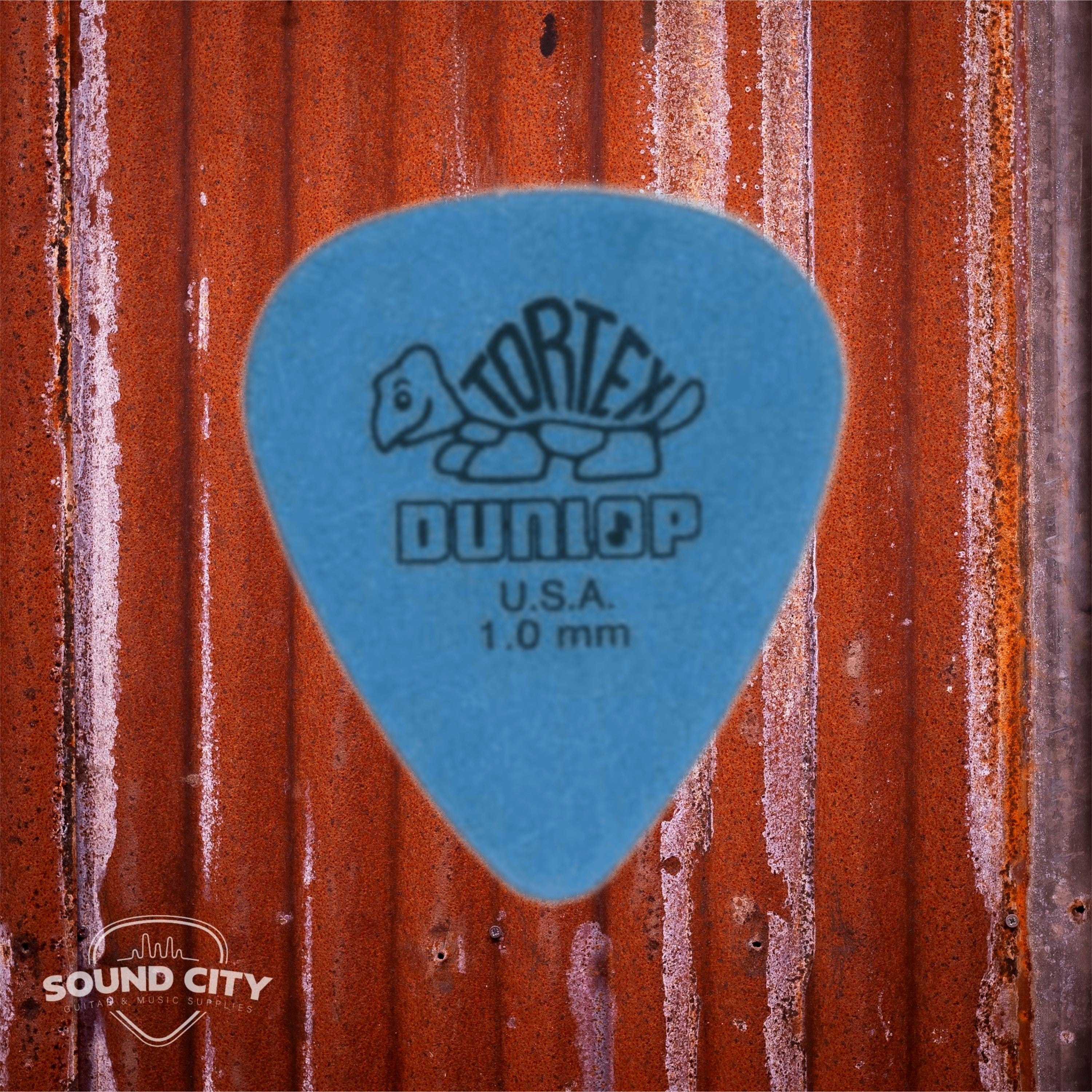 Dunlop Plectrum Tortex Standaard 1.0mm Blauw