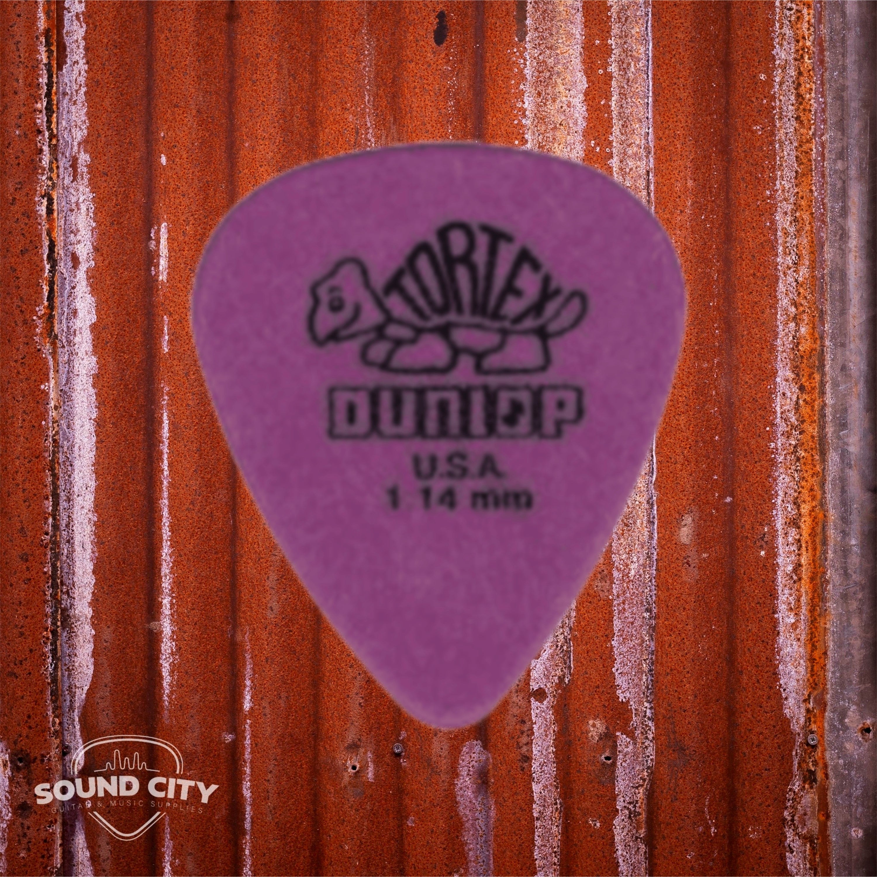 Dunlop Plectrum Tortex Standaard 1.14mm Violet