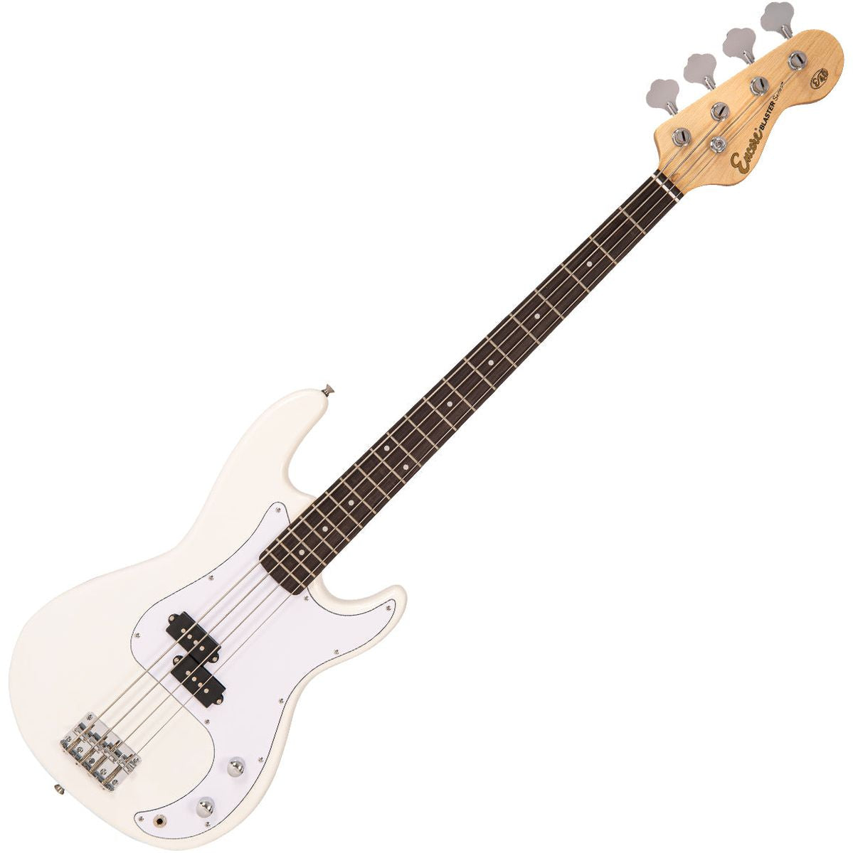 Encore E40 Blaster Basgitaar Pack - Vintage White