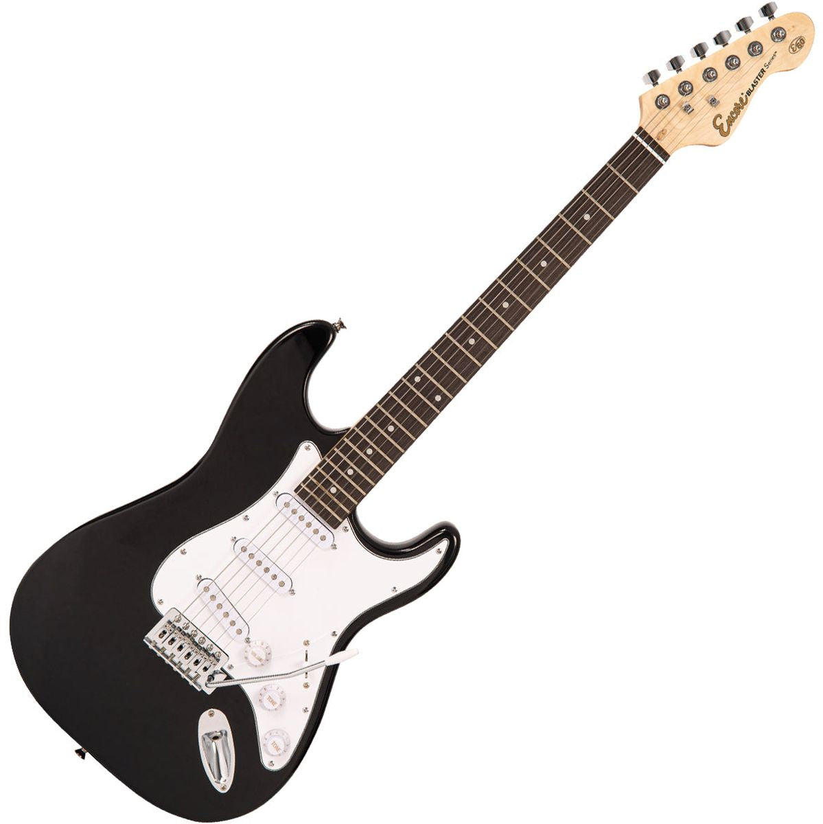 Encore E60 Blaster Elektrische gitaar Pack - Gloss Black