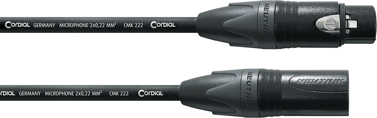 Cordial CPM2.5FM Microfoonkabel XLR (2.5m)