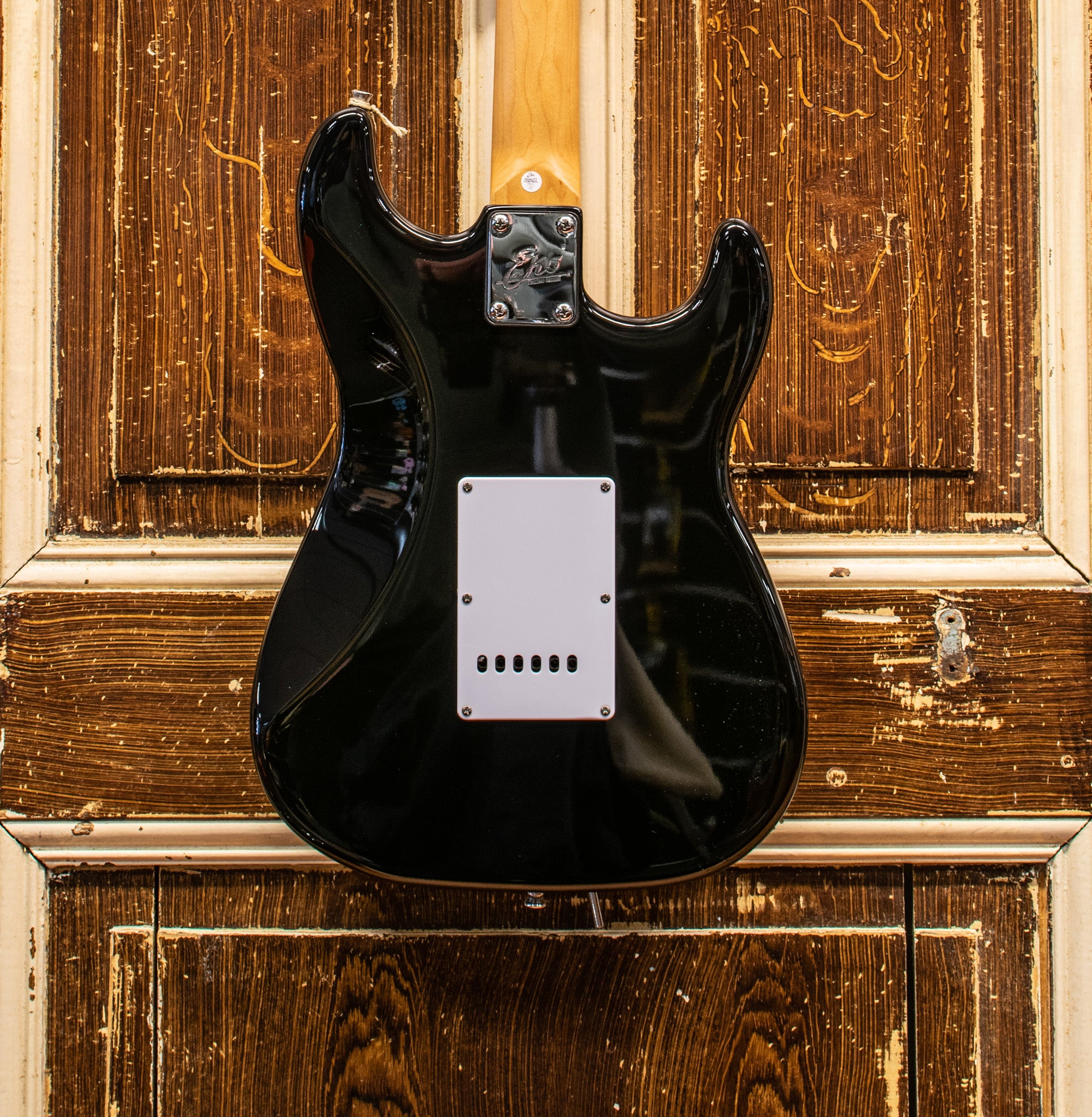 Eko S300-BLK Starter Strat Metallic Black Elektrische Gitaar