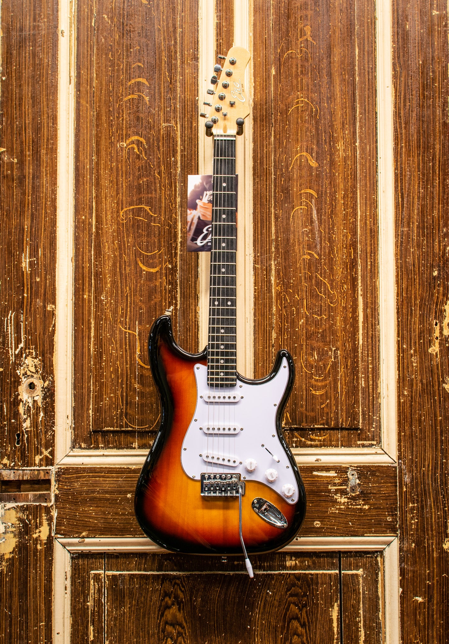 Eko S300SB Starter Strat Sunburst Elektrische Gitaar